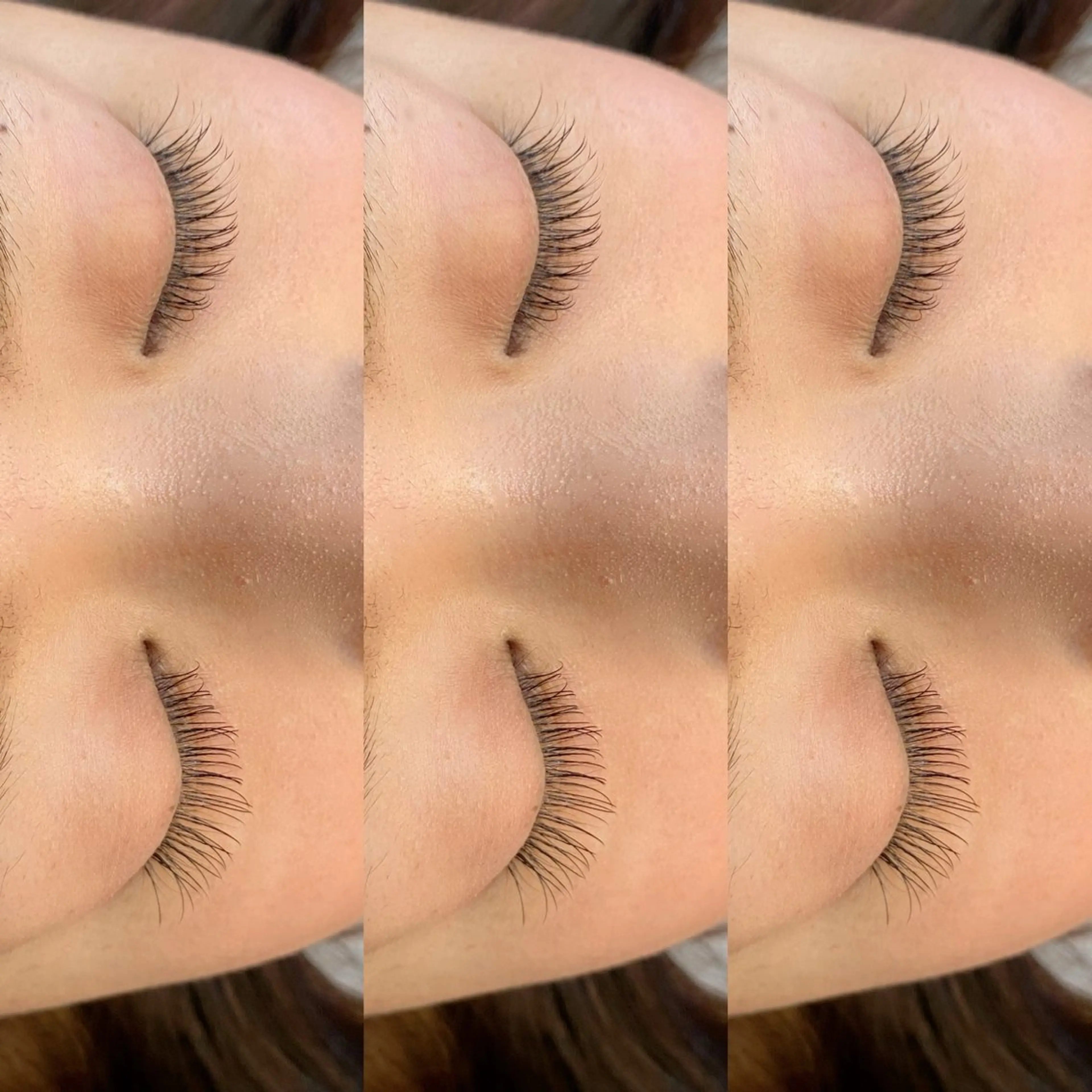 マツエク・マツパ フラットラッシュ ナチュラル MALLET所属・松井 亜衣のマツエク・マツパデザイン