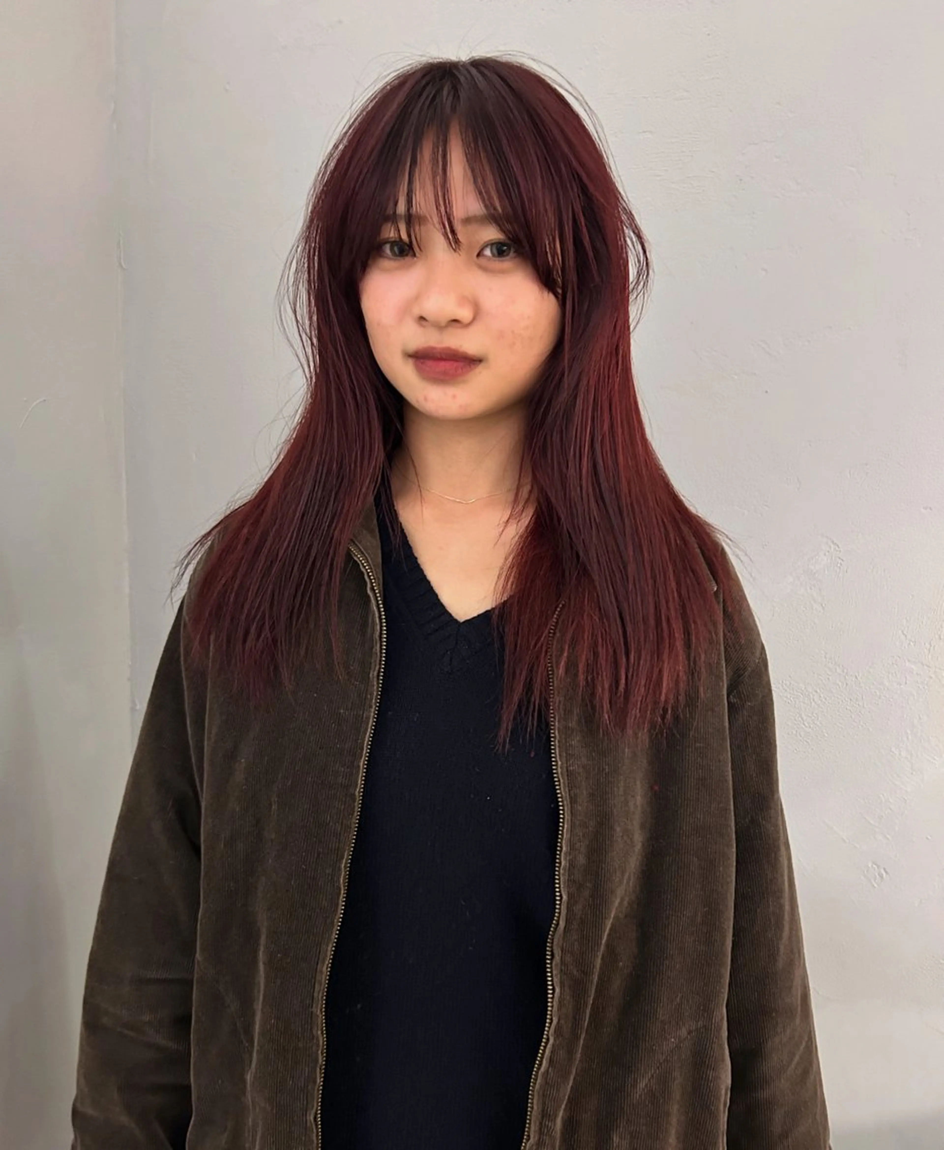 ロング カラー ヘアカラー トリートメント ケアパーマ/ケアブリ ーチdaisukeのヘアスタイル