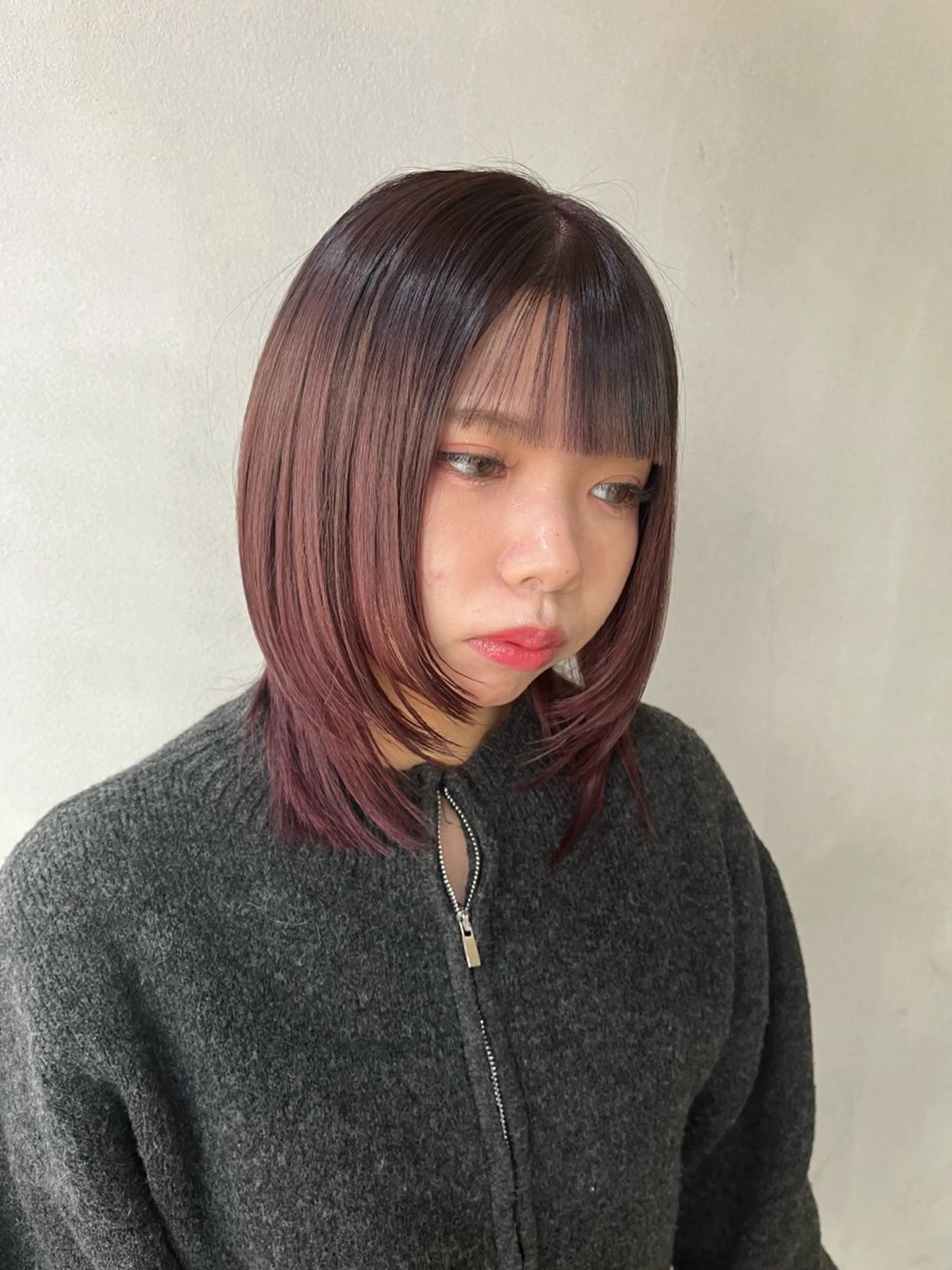 ショート カット ヘアカラー トリートメント アキト/ メンズ/透明感暗髪のヘアスタイル