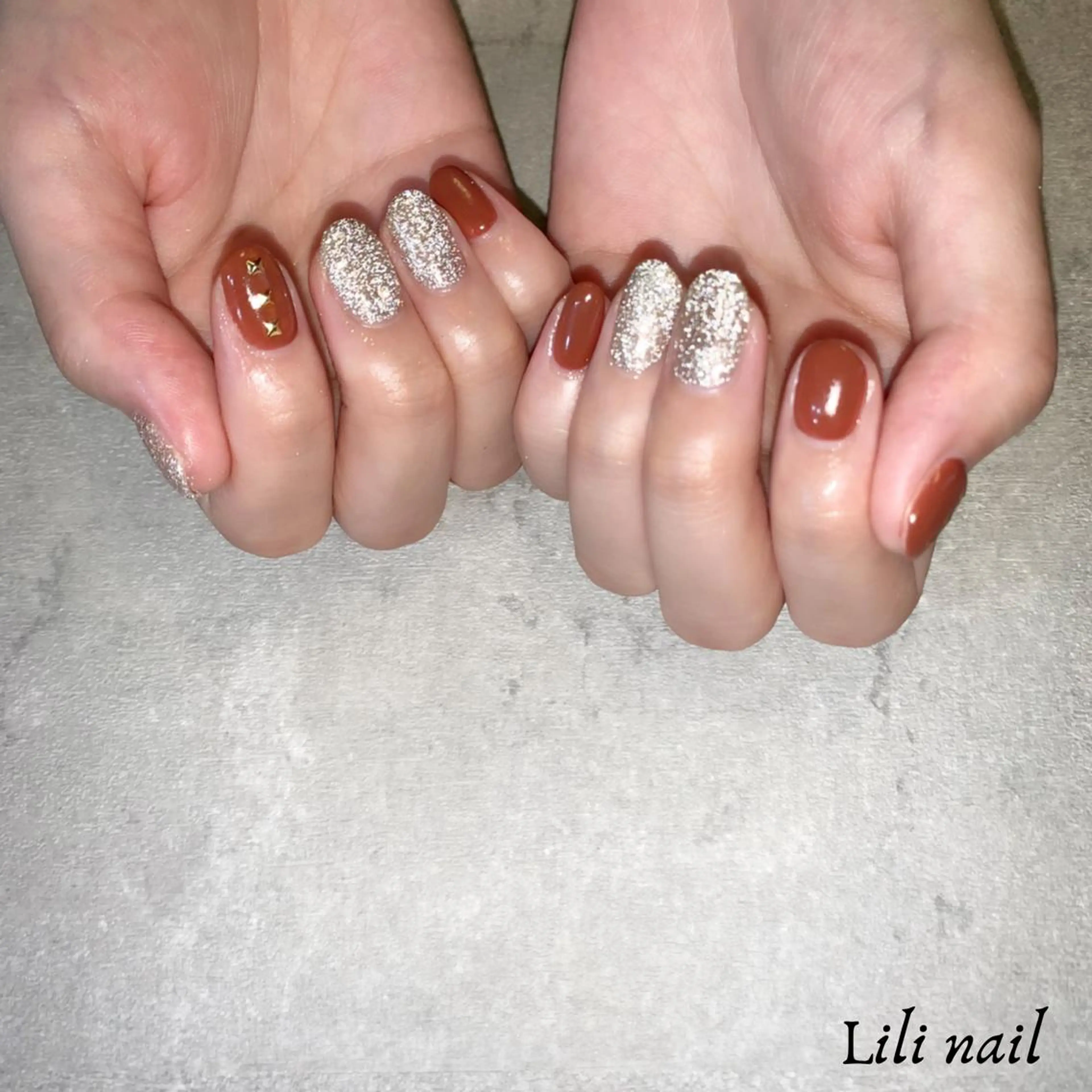 ショート ネイル フラッシュネイル ハンドネイル Lili beauty salon所属・Lilibeauty salonのネイルデザイン