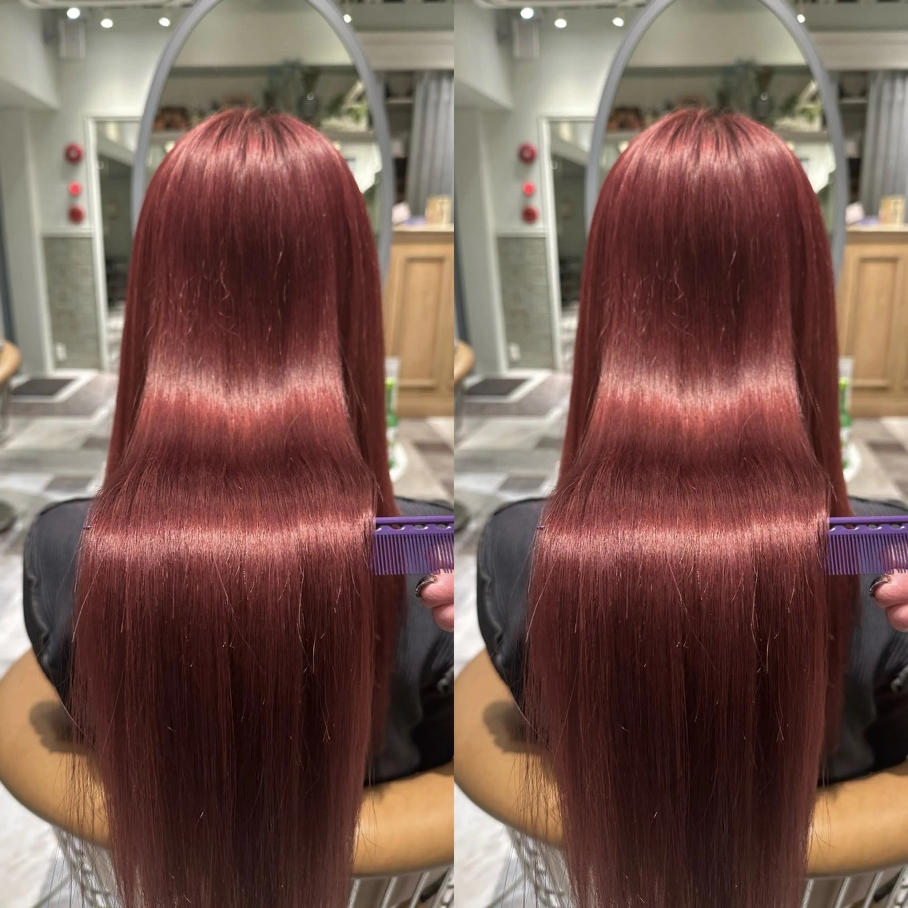 ロング MASHU韓国ヘア/ レイヤー/透明感カラのヘアスタイル