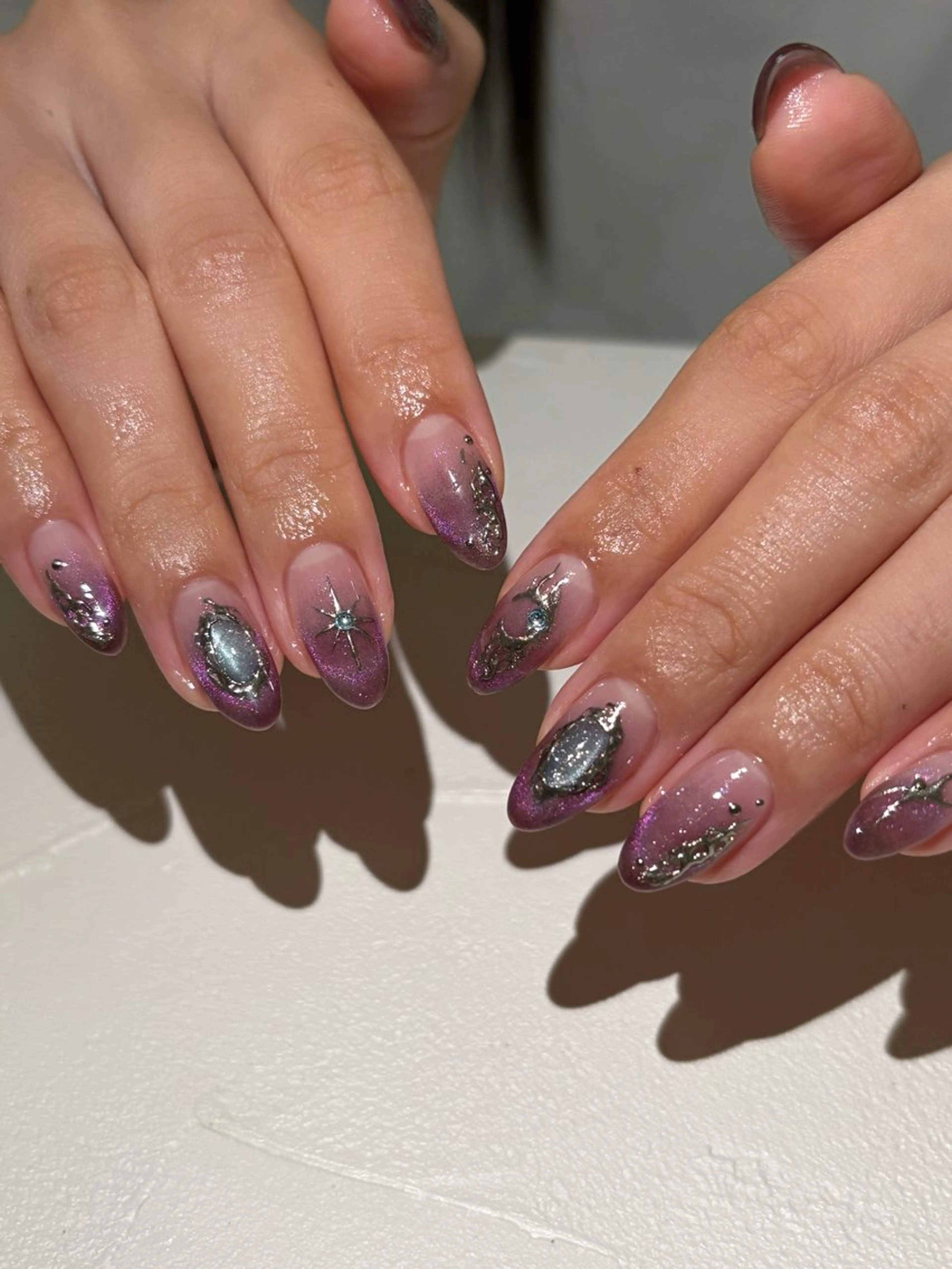 ネイル ハンドネイル ハンドケア KEY〜 MANAのネイルデザイン