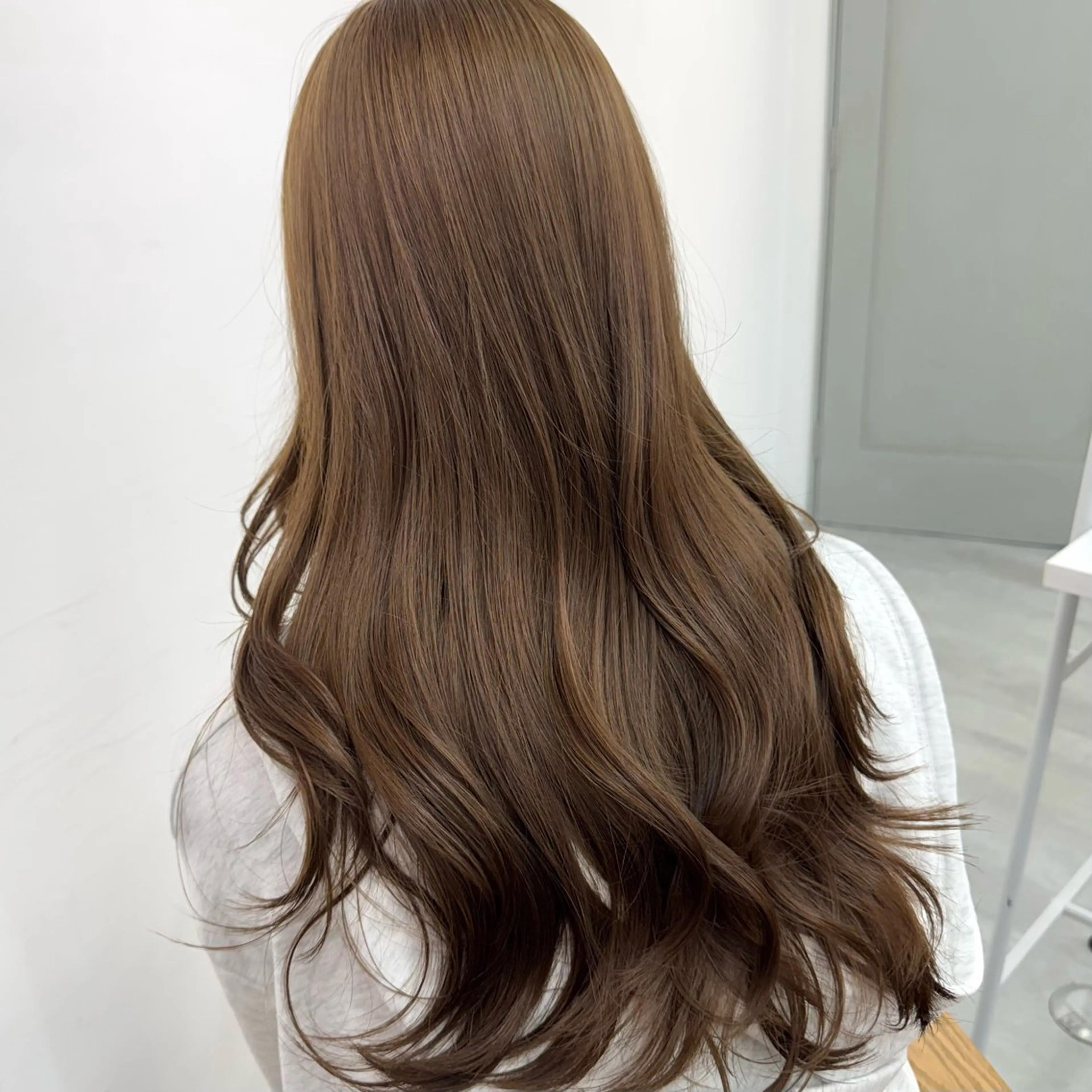 ロング カラー ヘアアレンジ ヘアカラー ブリーチなしカラー /新百合ヶ丘/安形翔のヘアスタイル