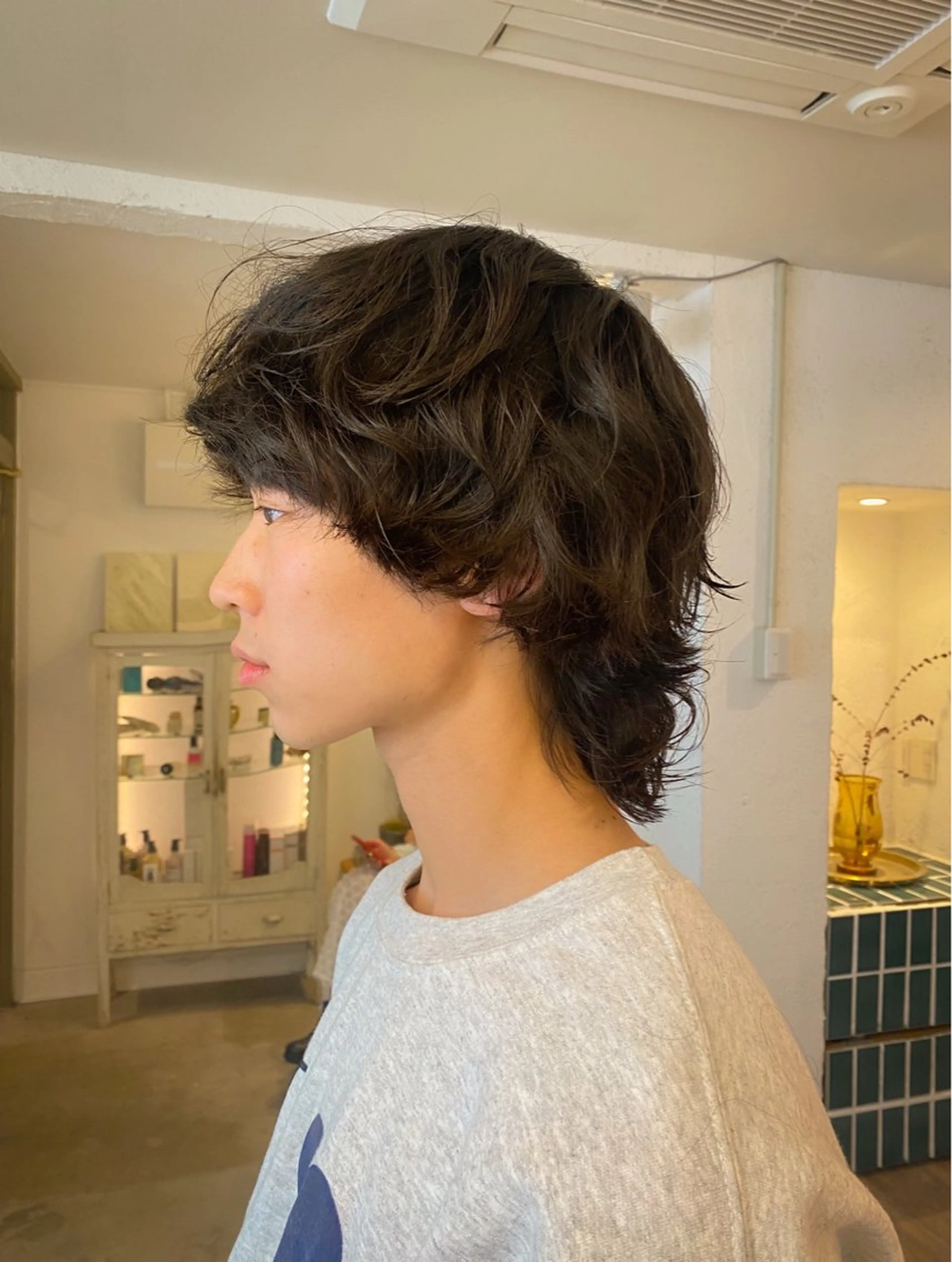 😎セットが簡単😎メンズカット+シャドーパーマの写真