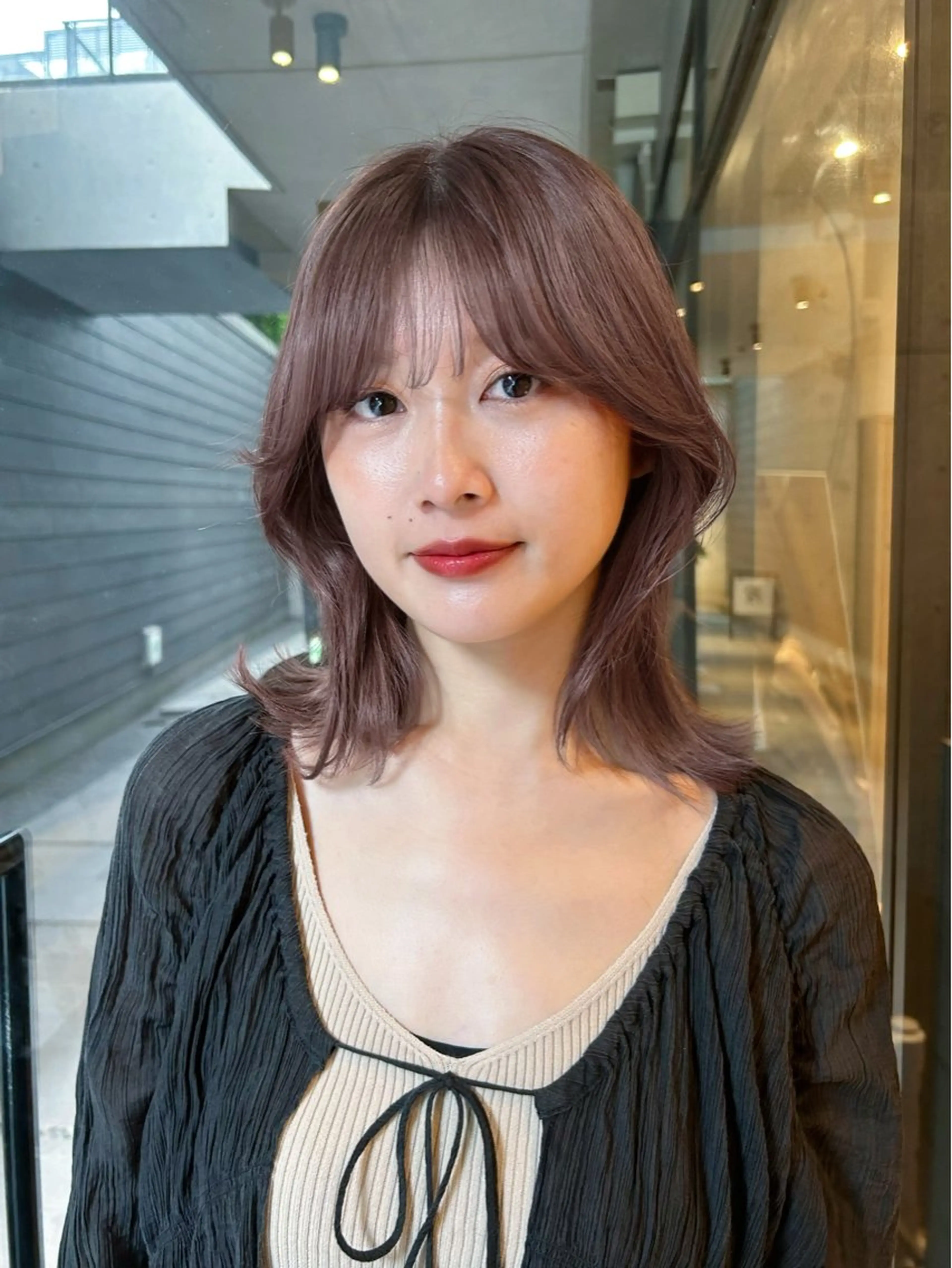 ミディアム カラー 透明感/ダブルカラー /kazui🐈のヘアスタイル