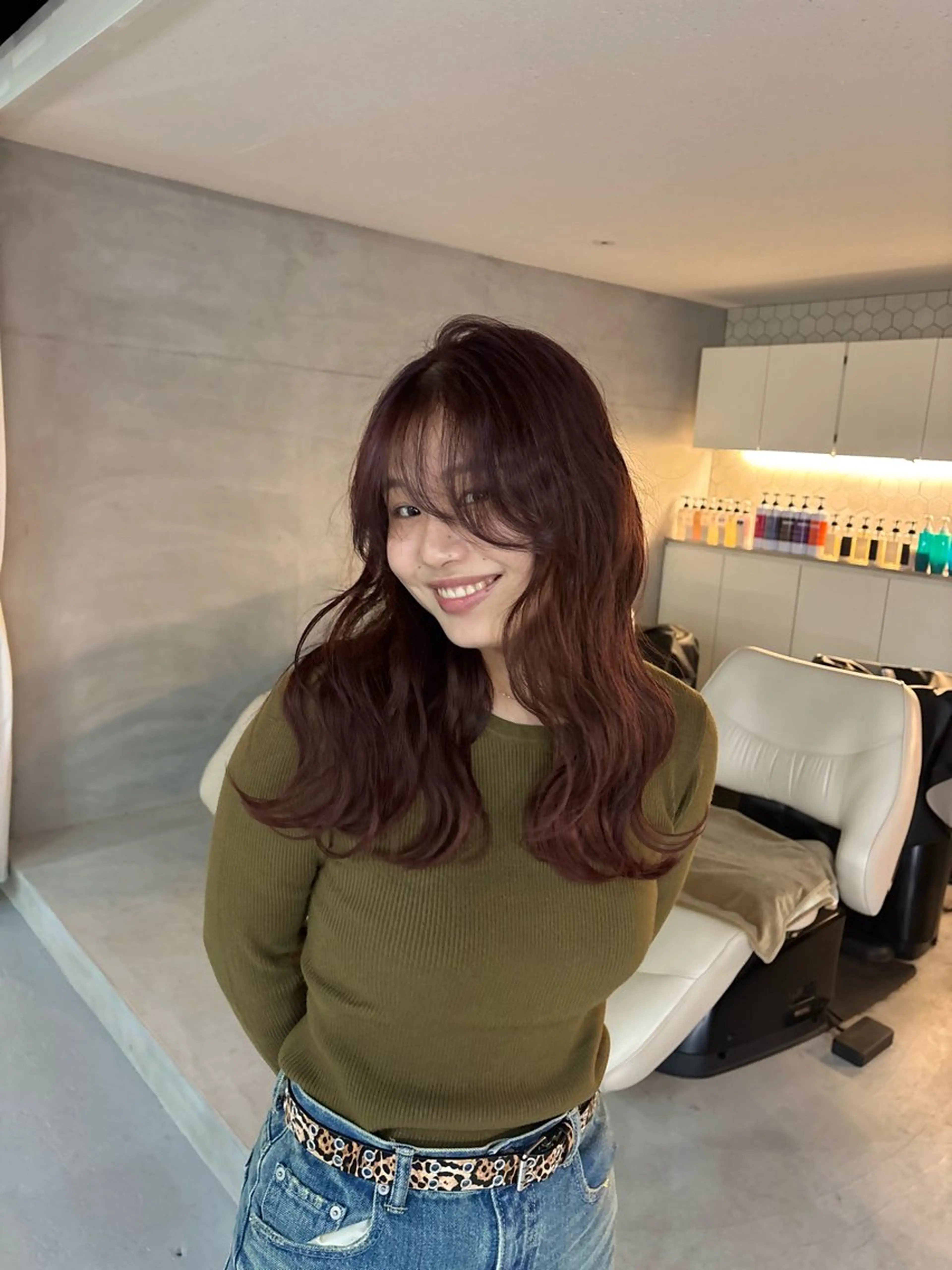 カラー＋シャンプーブローの写真