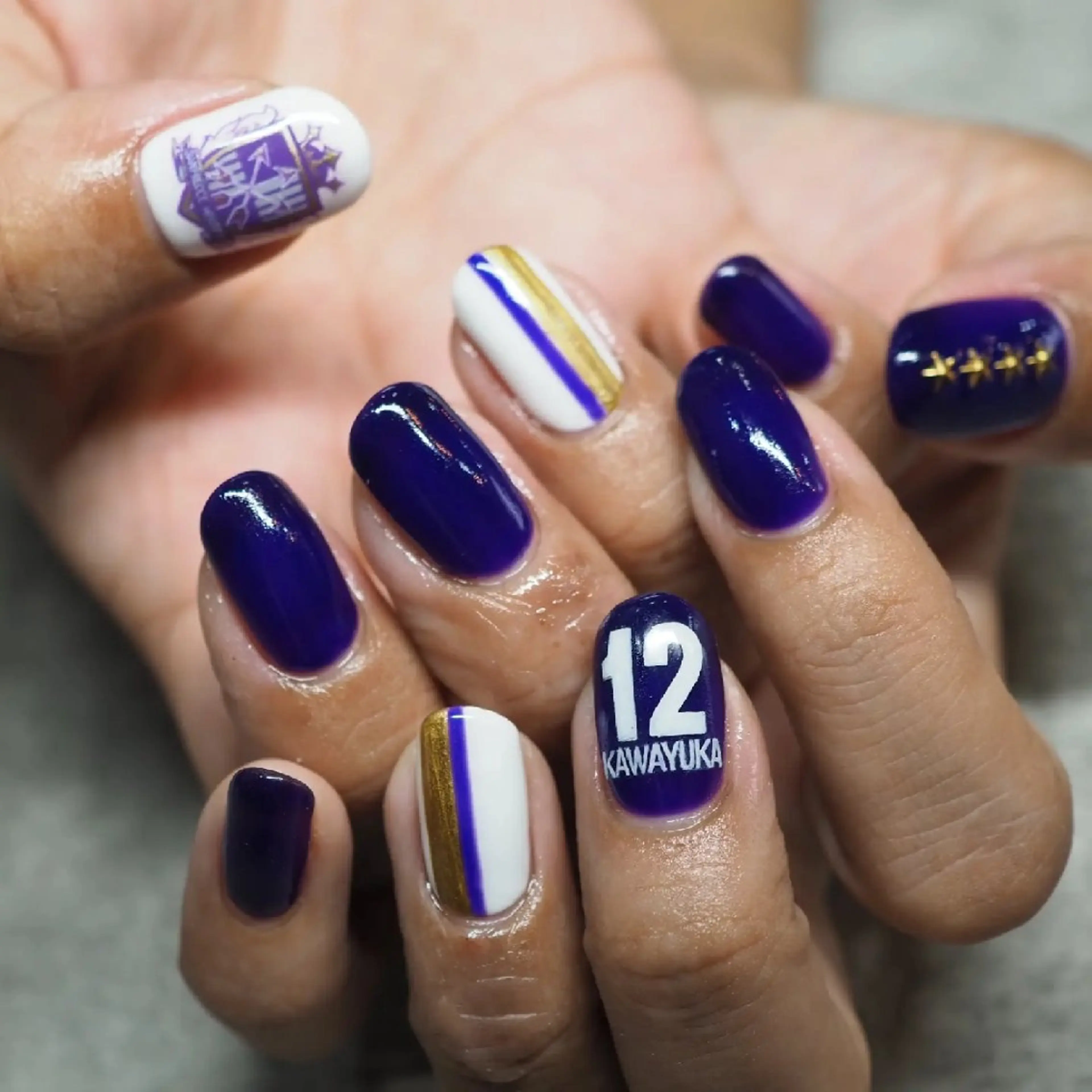 ネイル ハンドネイル glaNje 福光のネイルデザイン