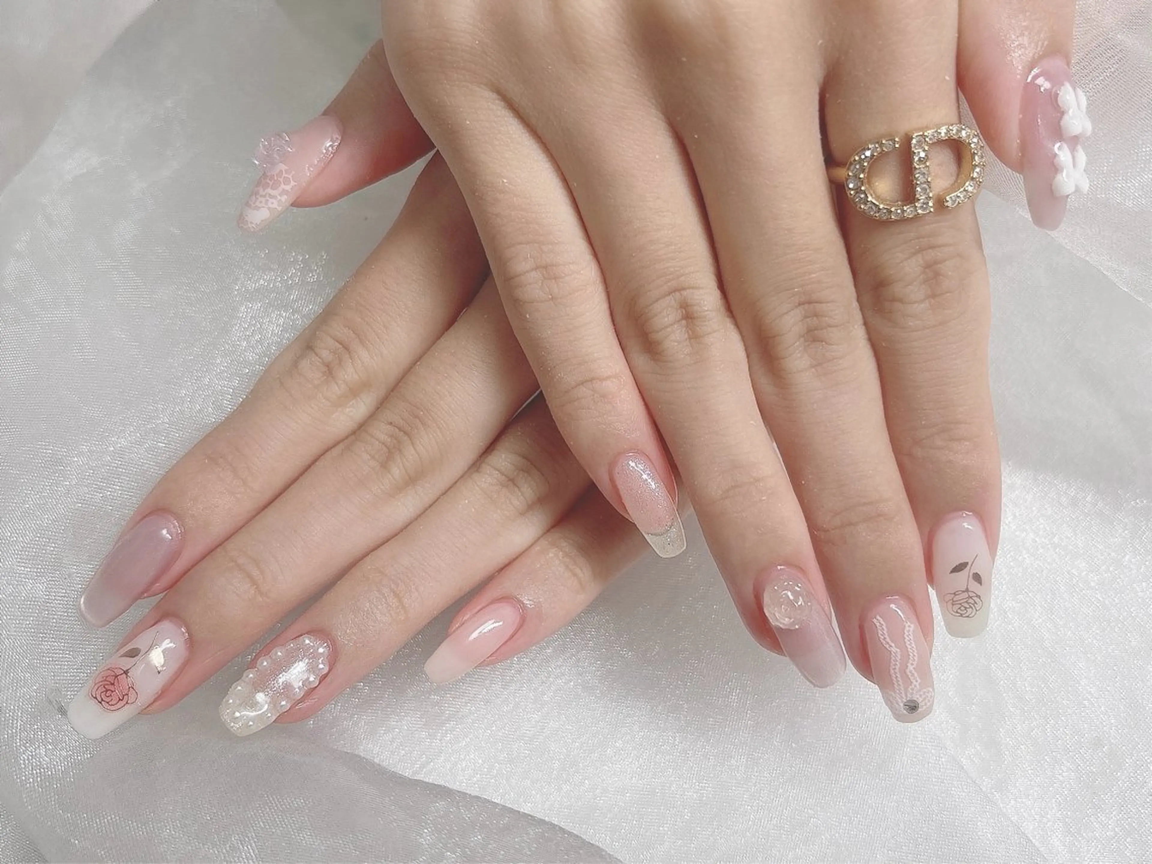 ネイル ハンドネイル BABY LION :Fumiyoのネイルデザイン