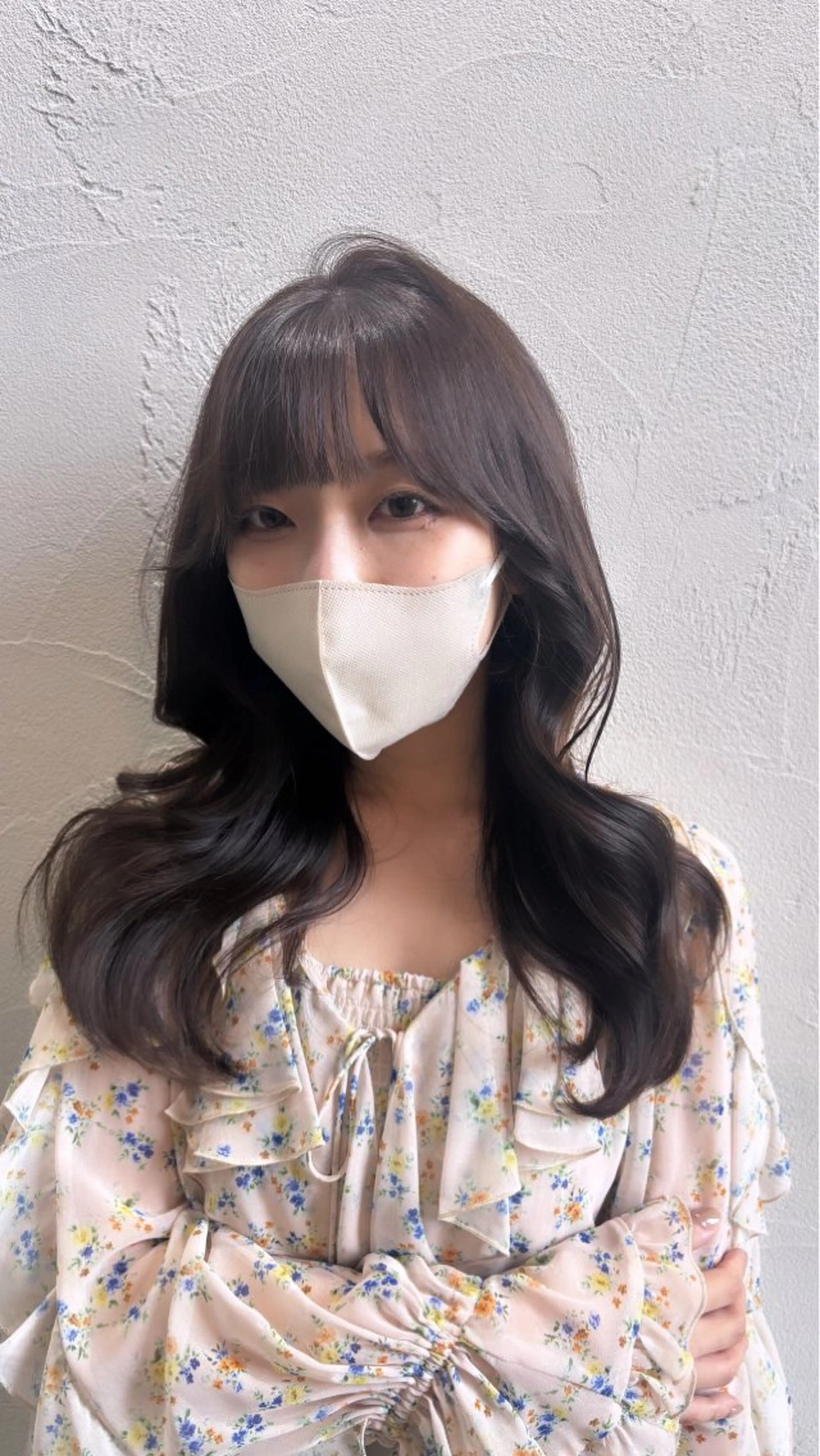 ロング カット ヘアカラー トリートメント 剣持友希/ifh iizuka/高崎のヘアスタイル