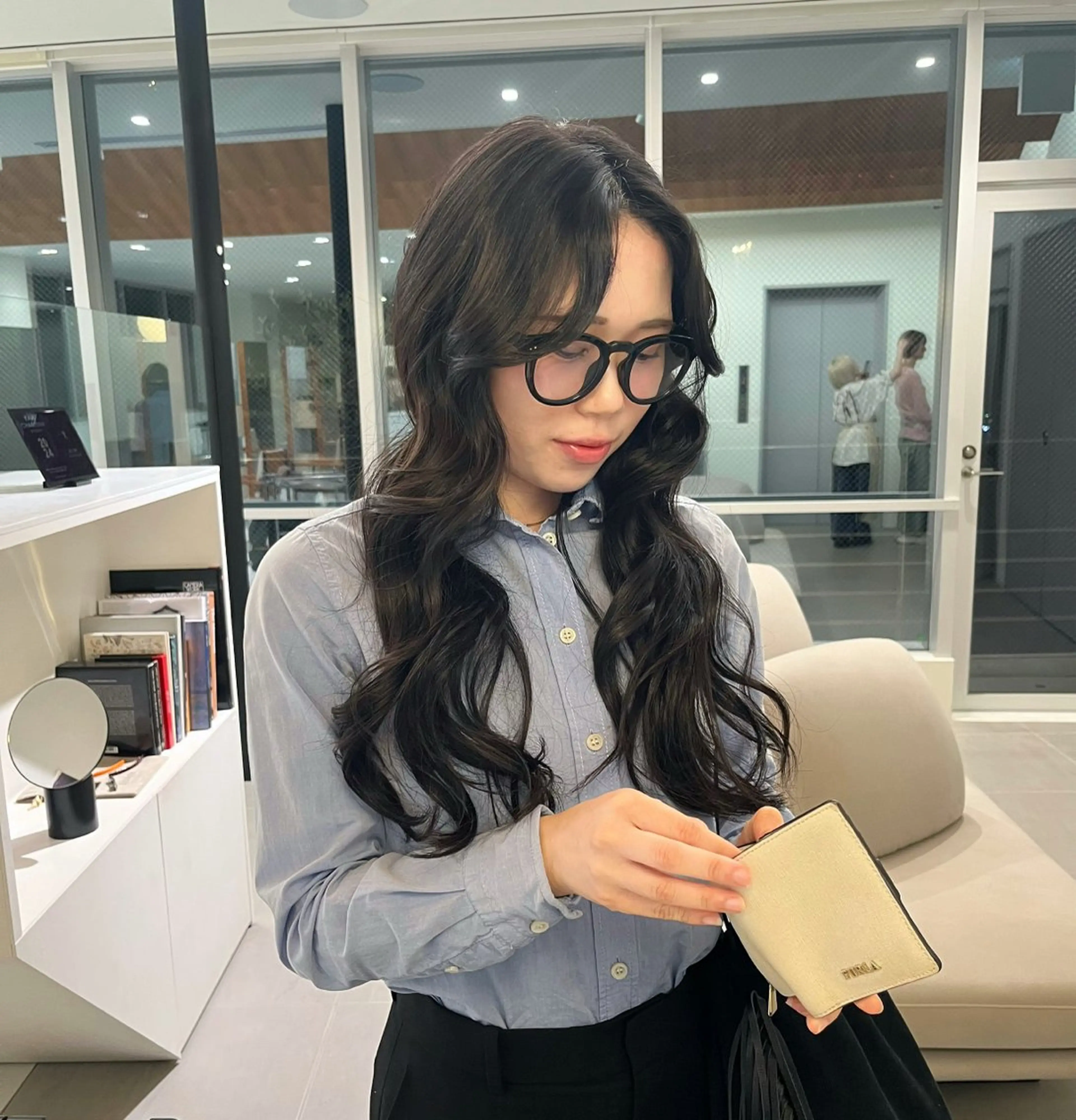 ロング カラー パープルカラー LOREN AO所属・名古屋透明感カラー /LOREN RIOのヘアスタイル