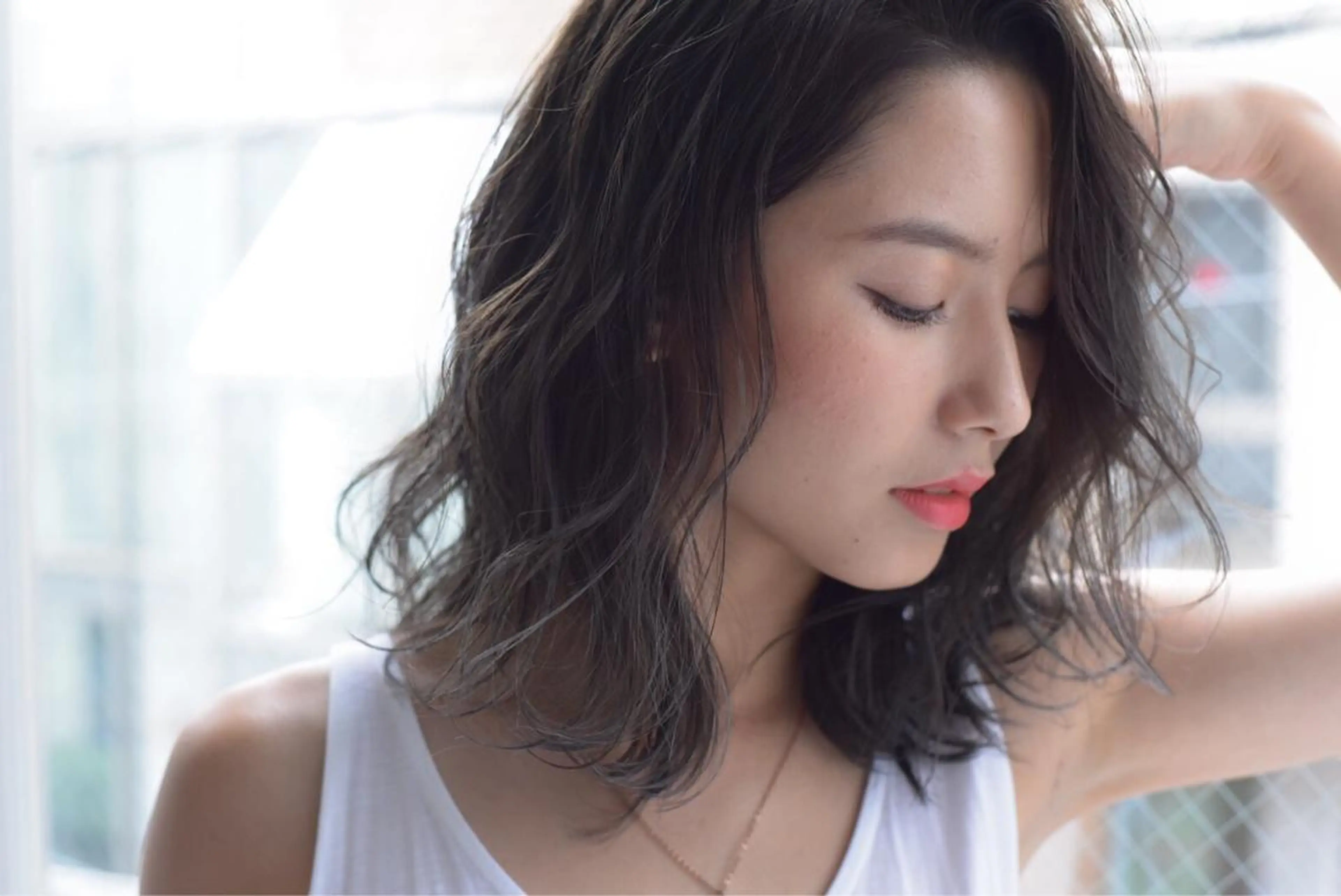 ミディアム カラー パーマ メンズ特化👨 細谷碧海のヘアスタイル