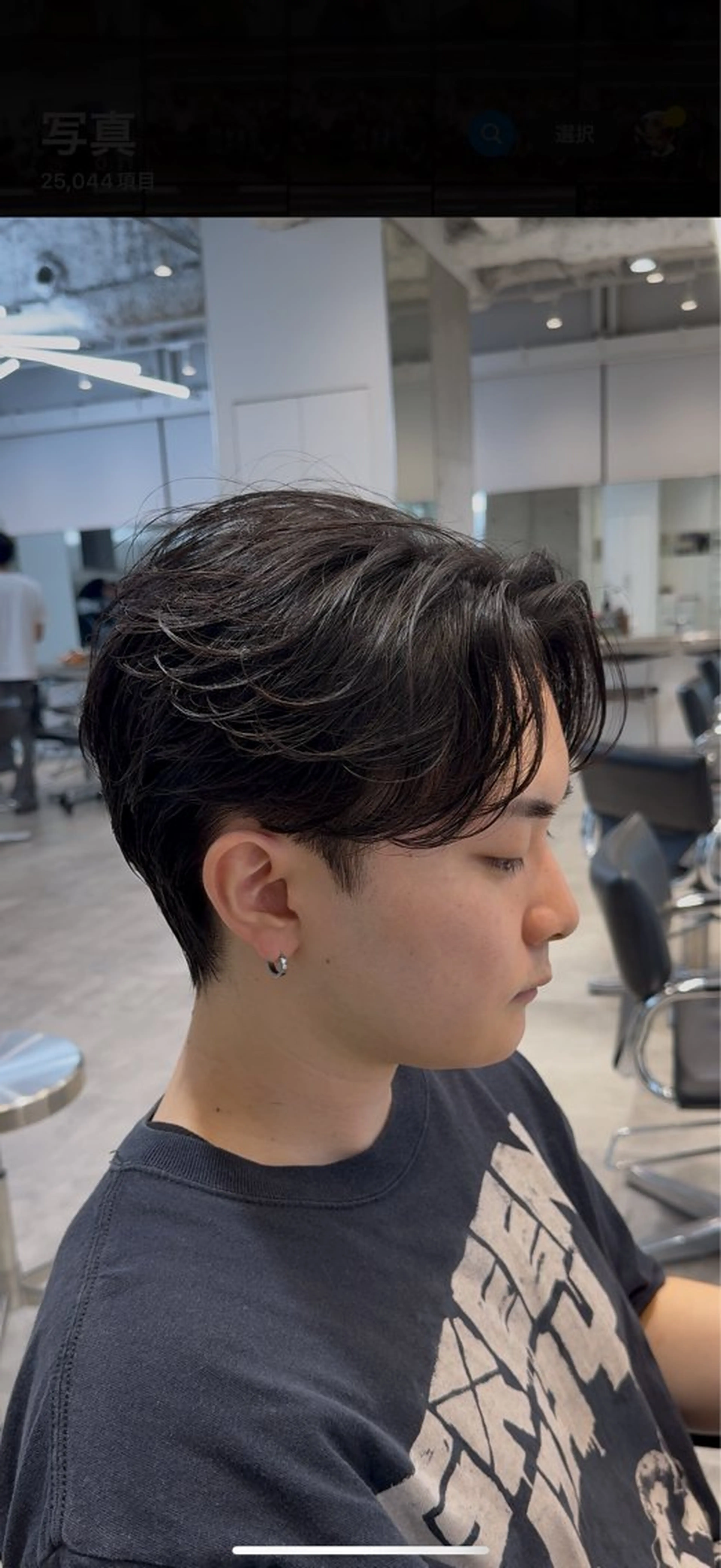 パーマ メンズ ニュアンスパーマ カット パーマ 【fifth】渡部 永遠のヘアスタイル