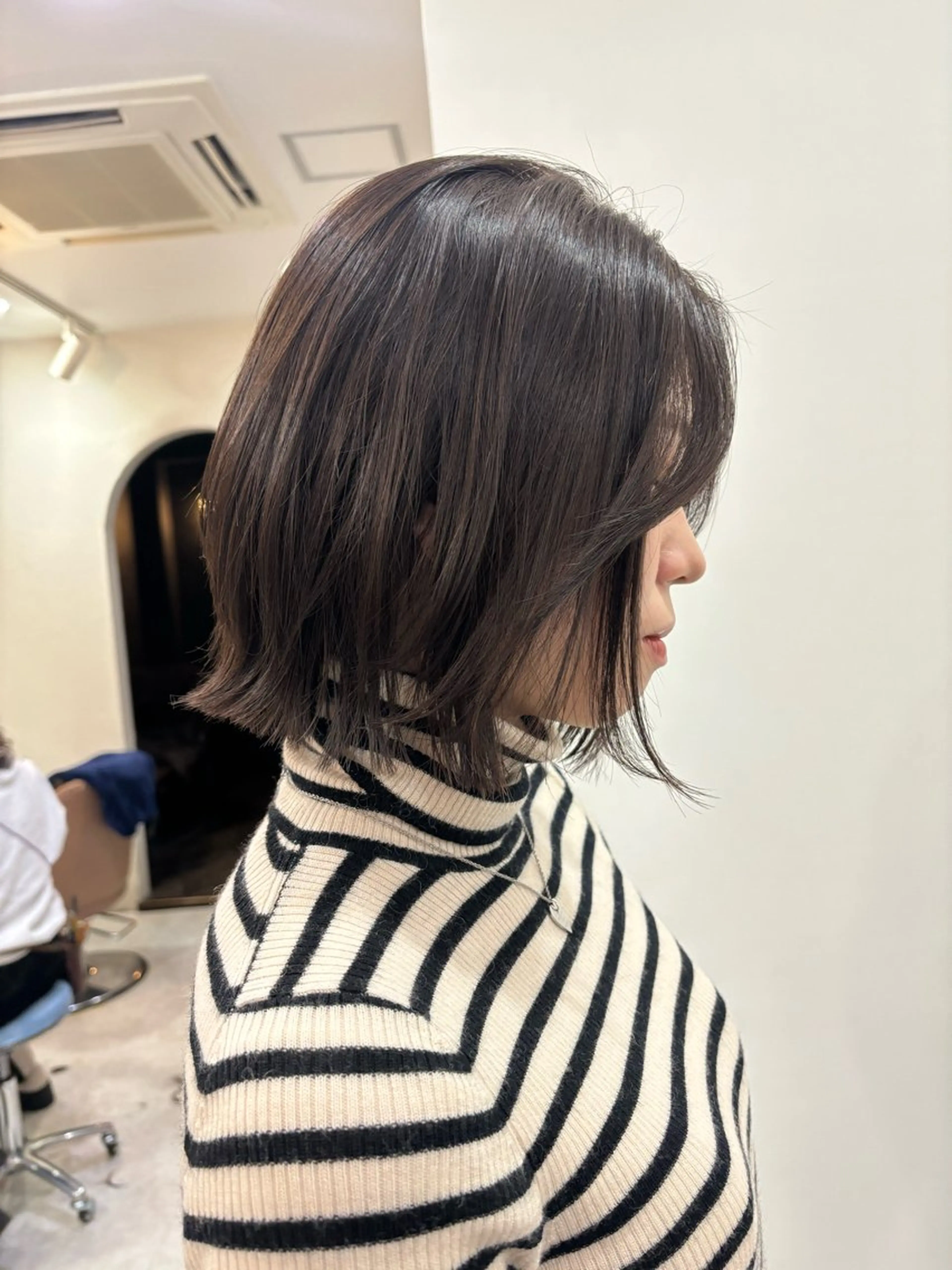 ショート カット ボブ／ミニボブ／ akaneのヘアスタイル