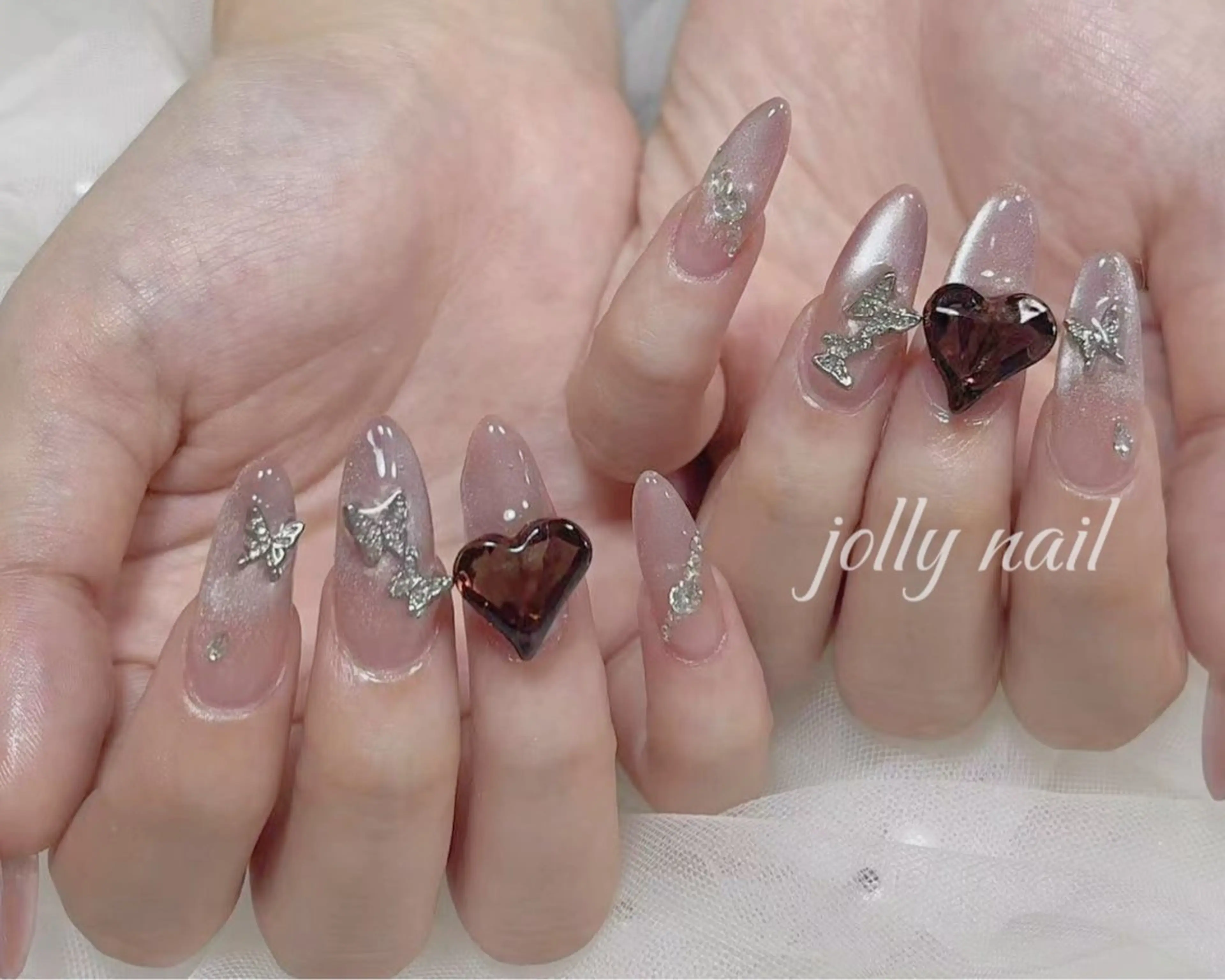 ネイル Gloss nail salonジェル&長さだし専門店所属・Meri💅ジェル& チップ長さだし専門のネイルデザイン