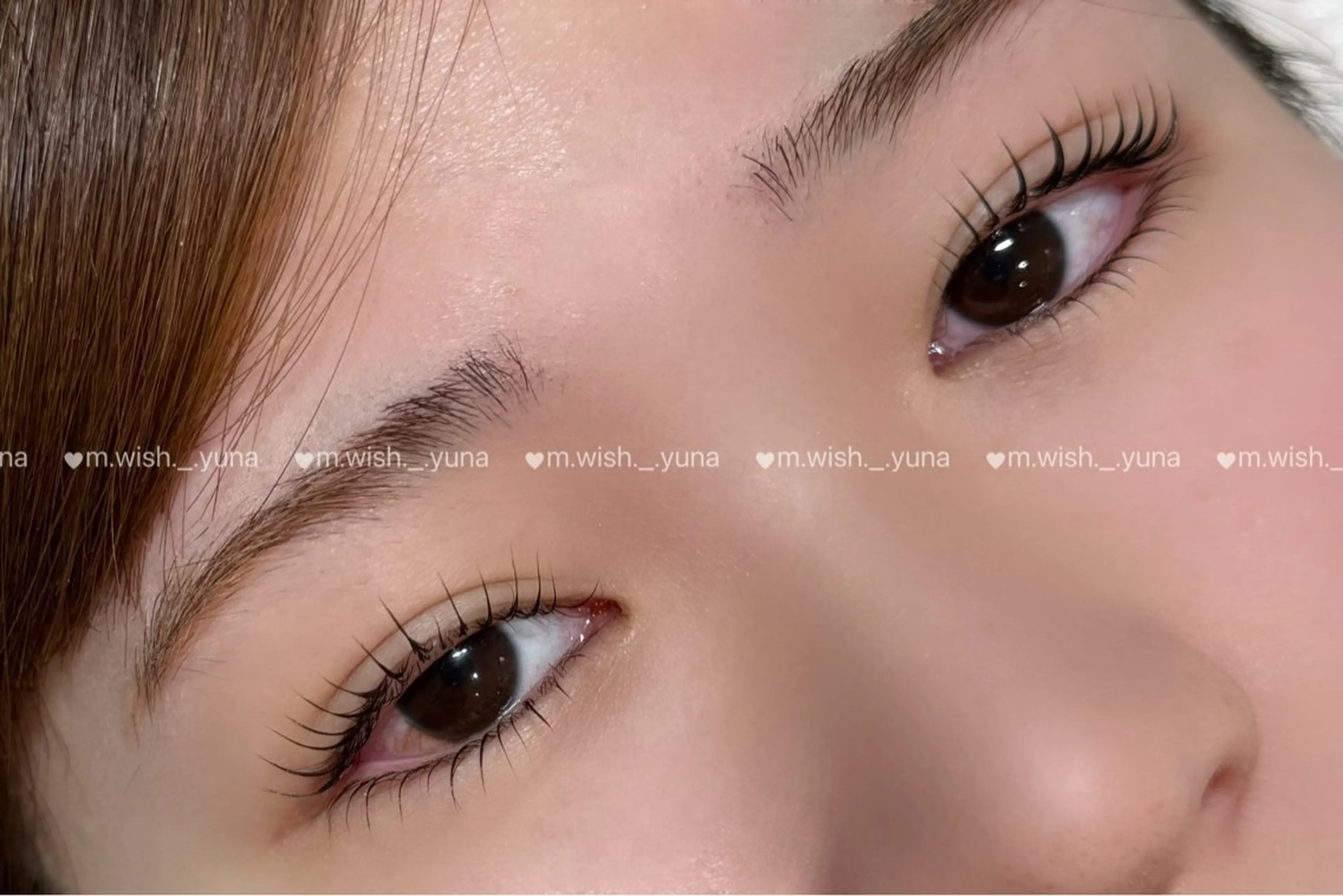 マツエク・マツパ m.wish Yuna🍒のマツエク・マツパデザイン