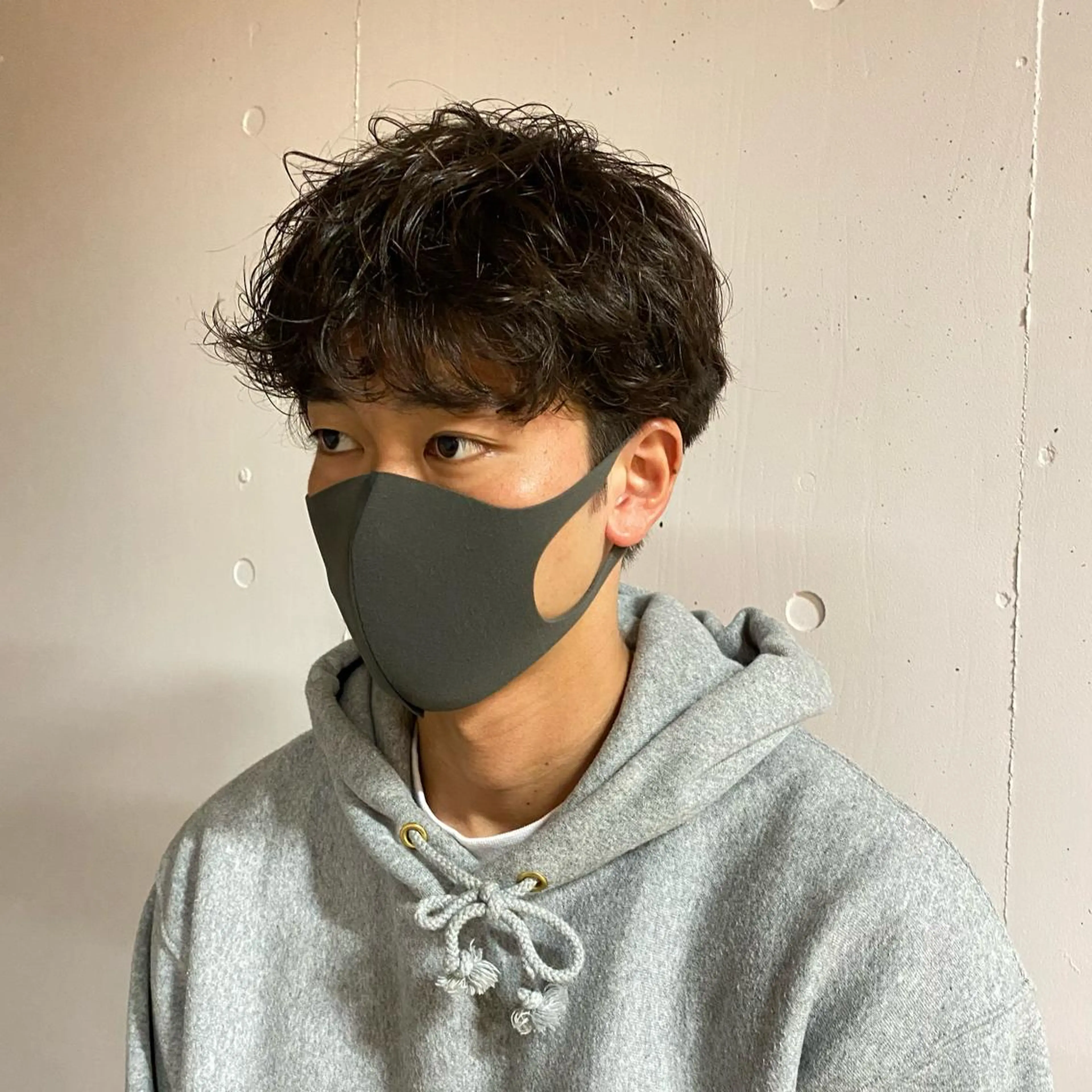 パーマ メンズ カット パーマ Aust hair Stella新宿所属・Yuki☺︎パーマ レイヤーカットのヘアスタイル