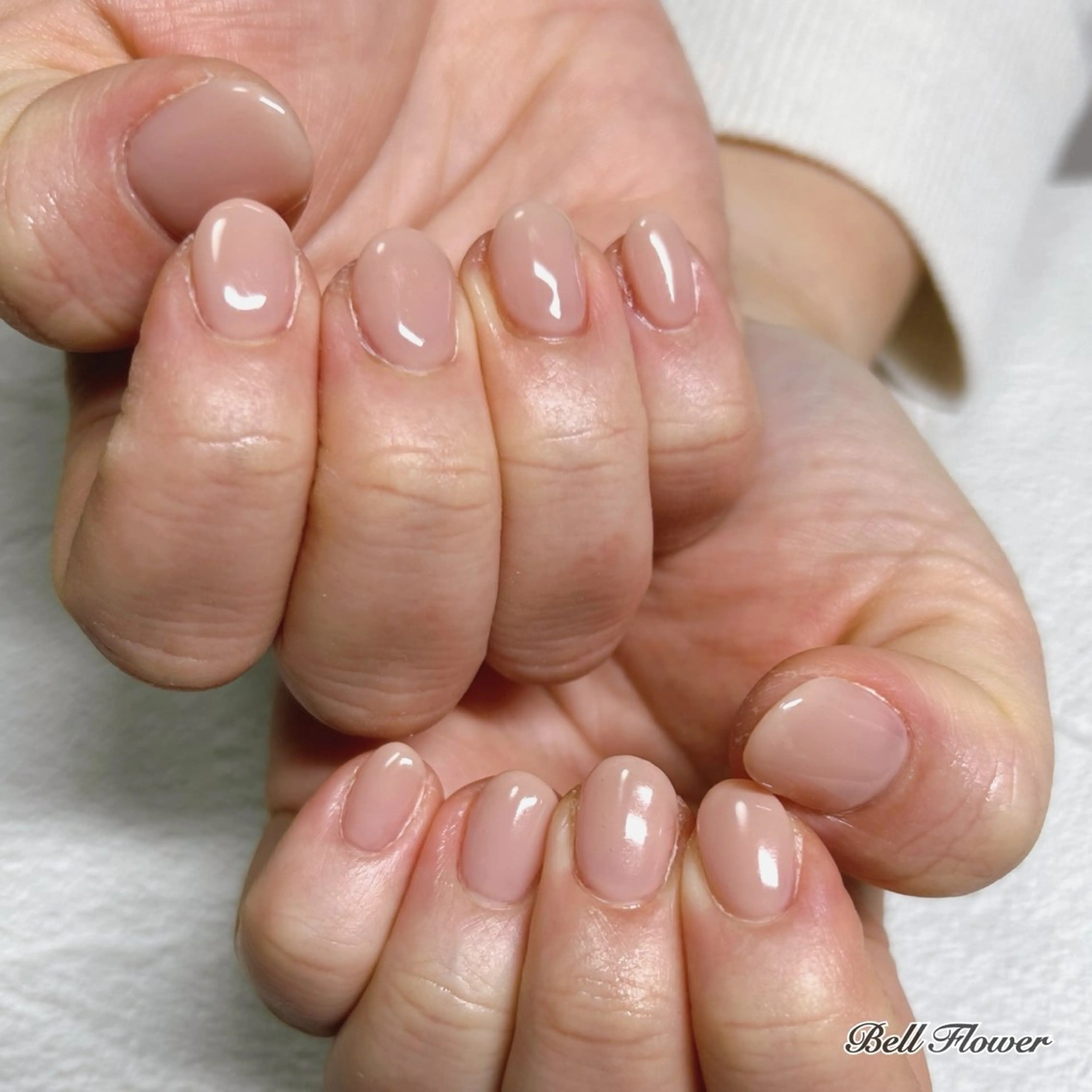 ネイル ハンドネイル Bell Flowerのネイルデザイン