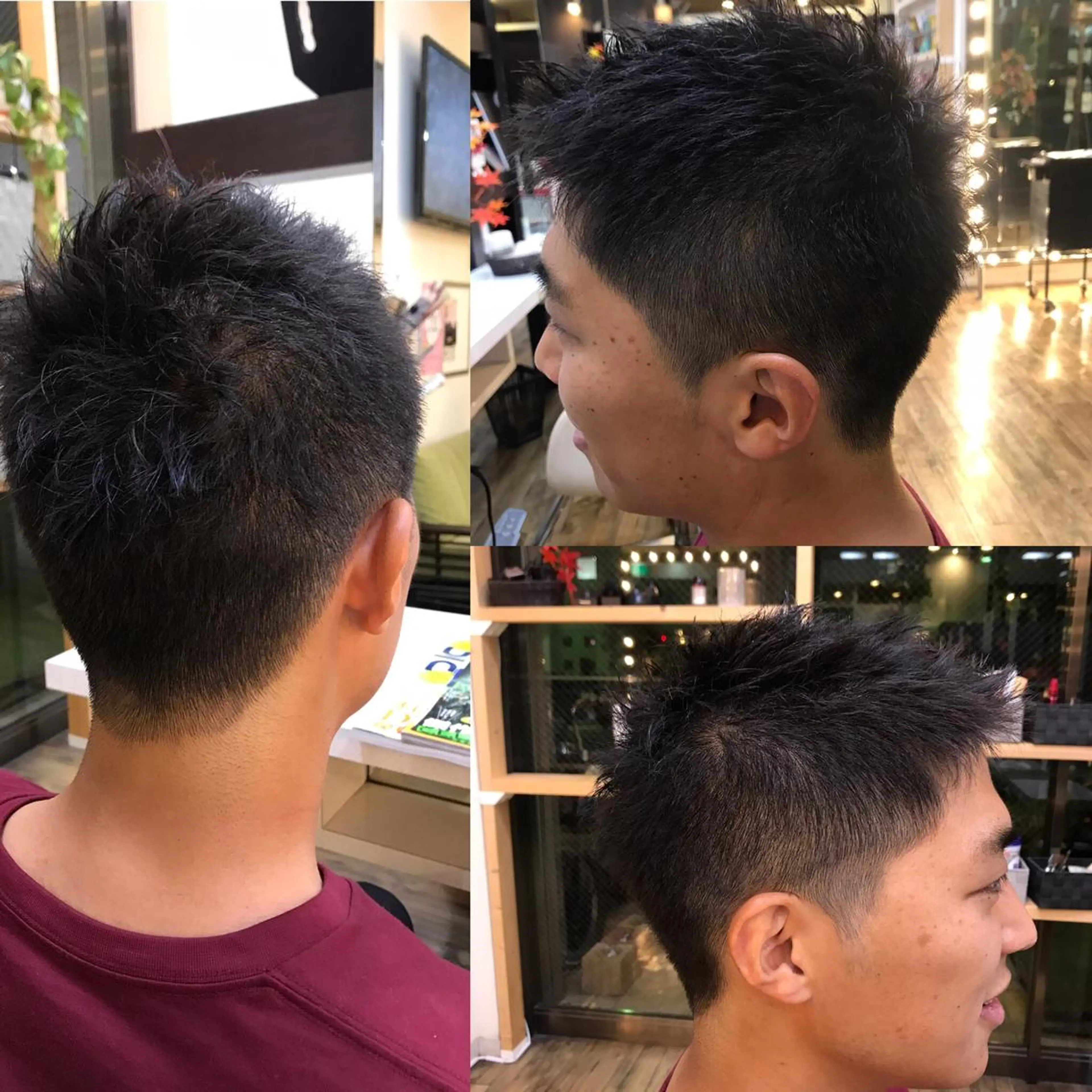 ショート メンズ 刈り上げ ショートヘア カット 赤羽、髪質改善サロン 吉野リョウスケのヘアスタイル