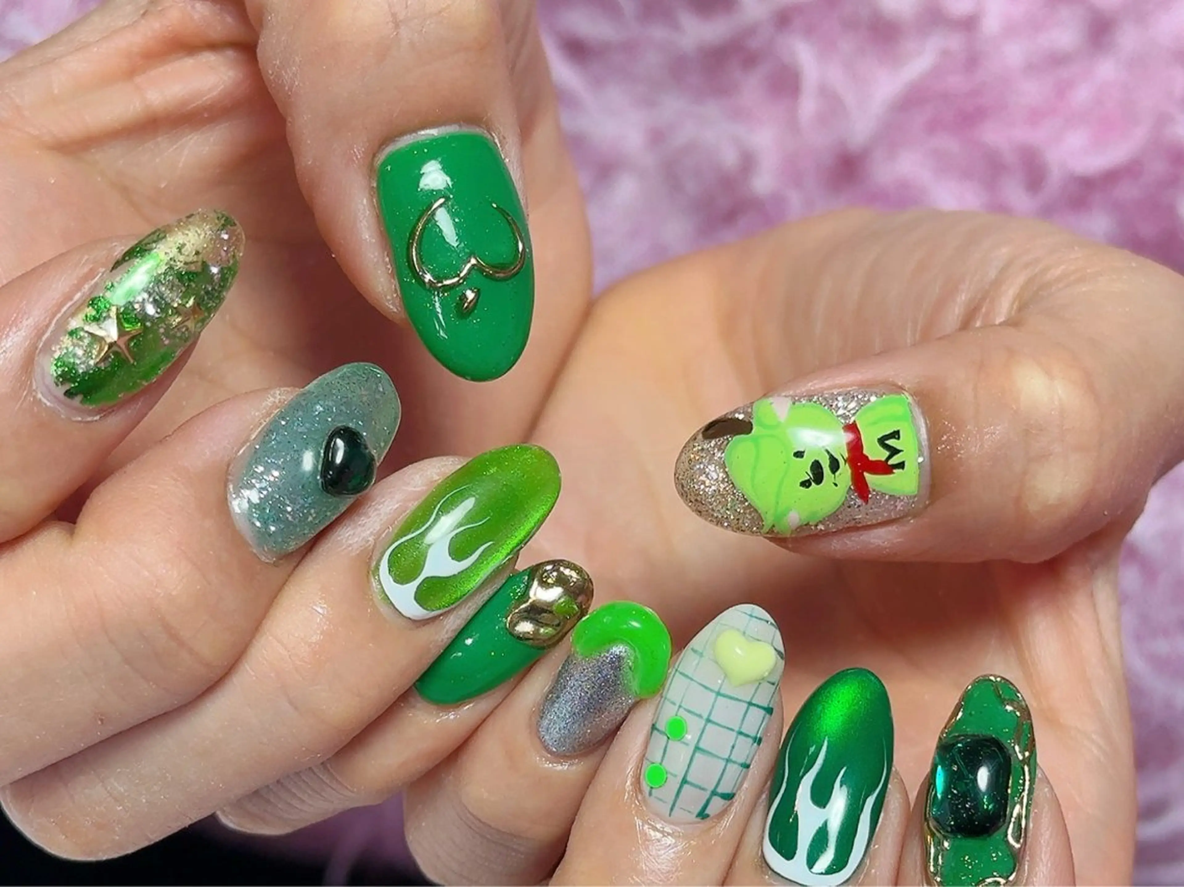 ネイル ハンドネイル Nail Atelier IamI所属・アイアムアイ 大村磨衣のネイルデザイン