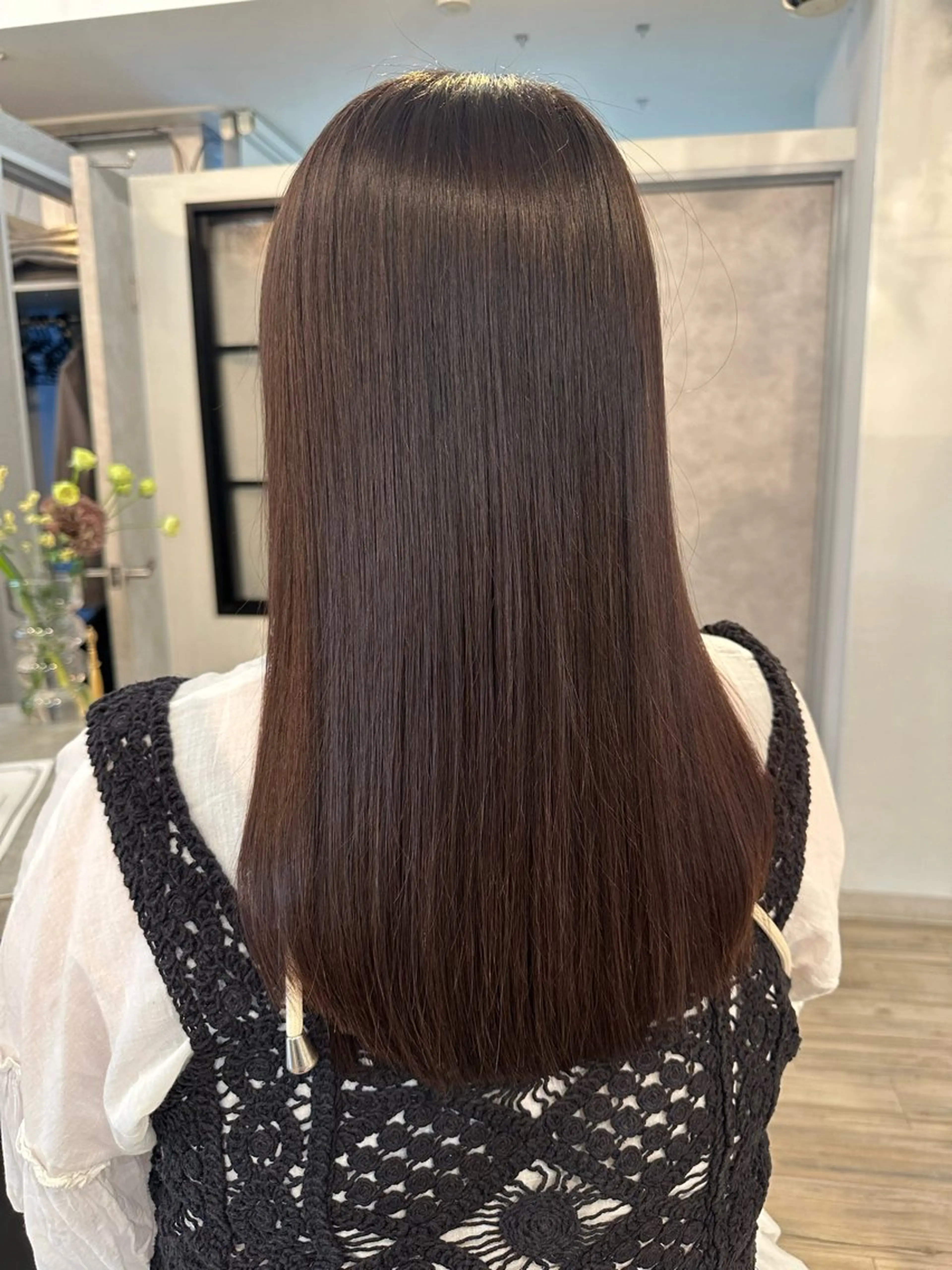 【🧚1​〜​3回目の方限定クーポン】💚アイロン要らずの『美髪縮毛矯正』➕✨似合わせカット➕オージュアトリートメント🍯の写真