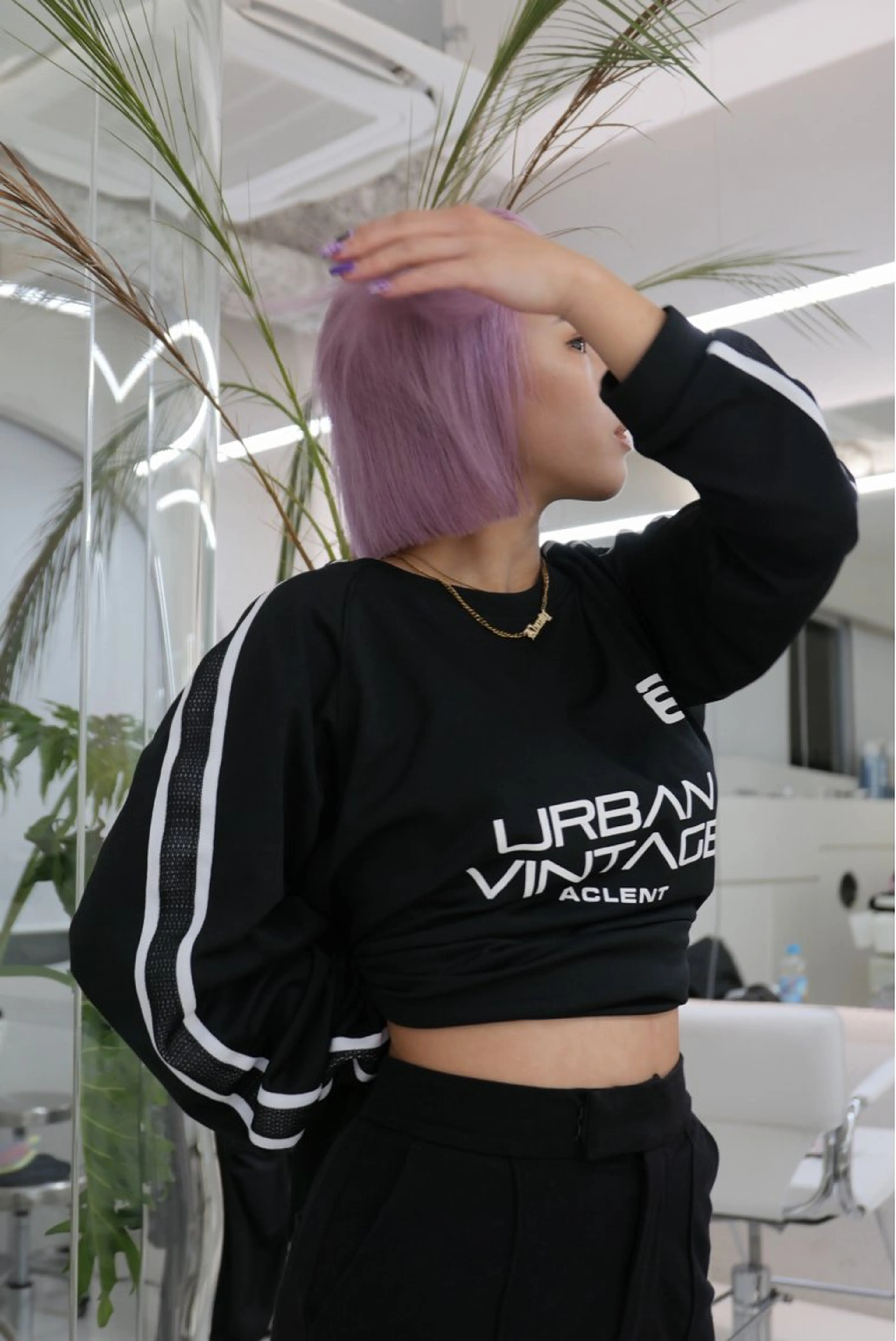 ミディアム ボブ ハイトーンボブ Mizuki.のヘアスタイル