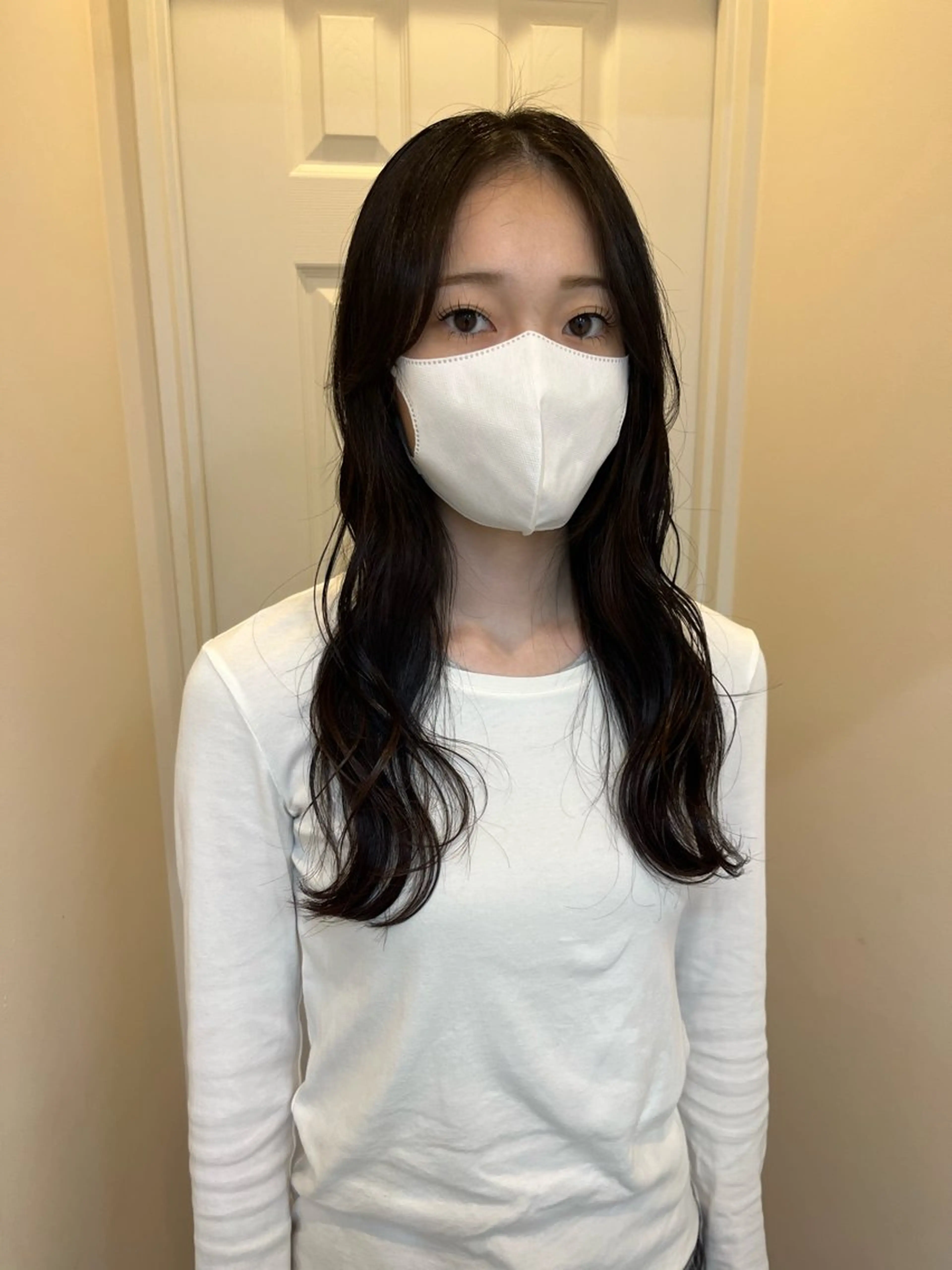 ロング ロング カット yuka/ロング/ レイヤーカットモデルのヘアスタイル