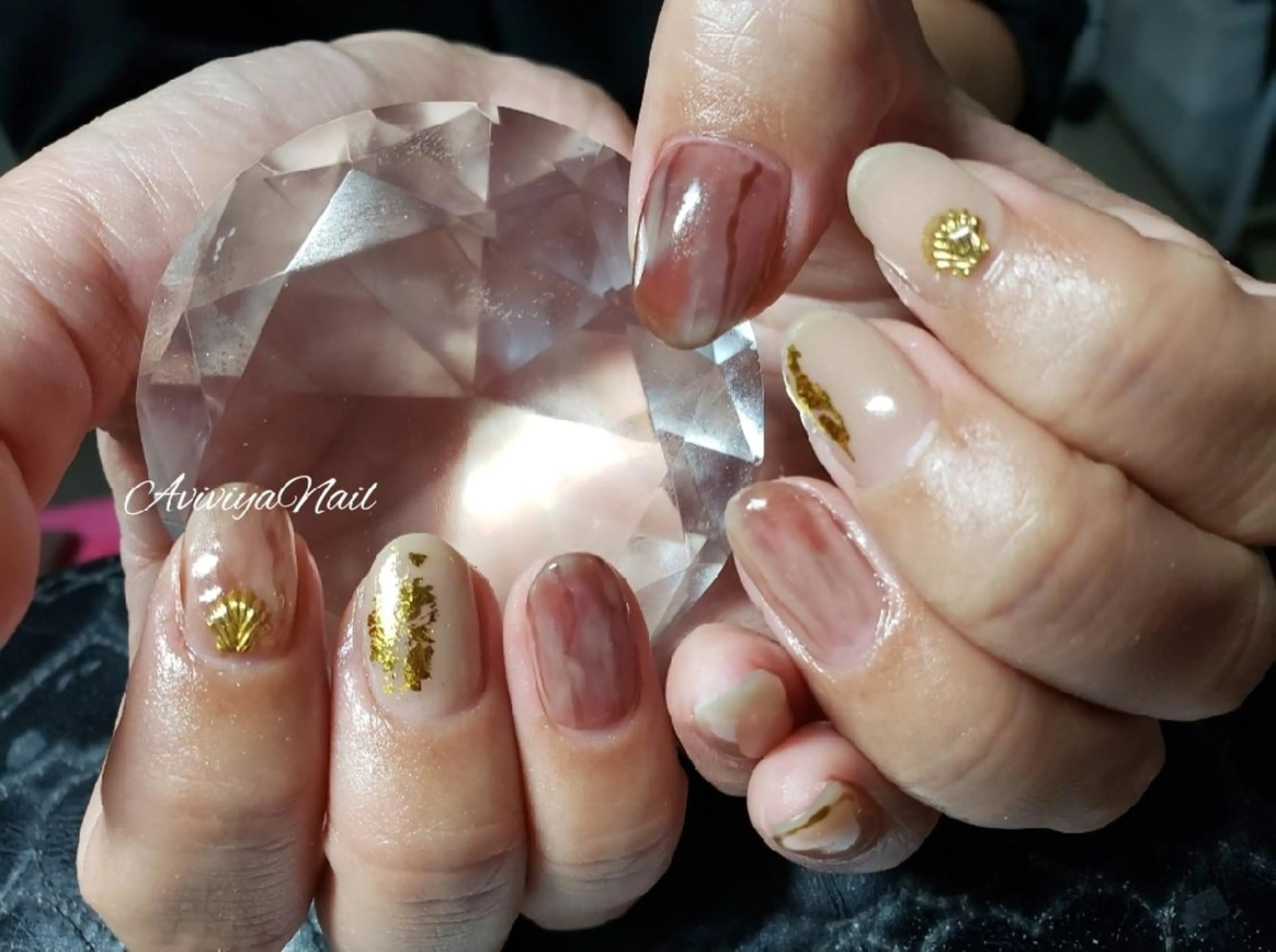 ネイル ニュアンスネイル AviviyaNail所属・kubo ayaのネイルデザイン