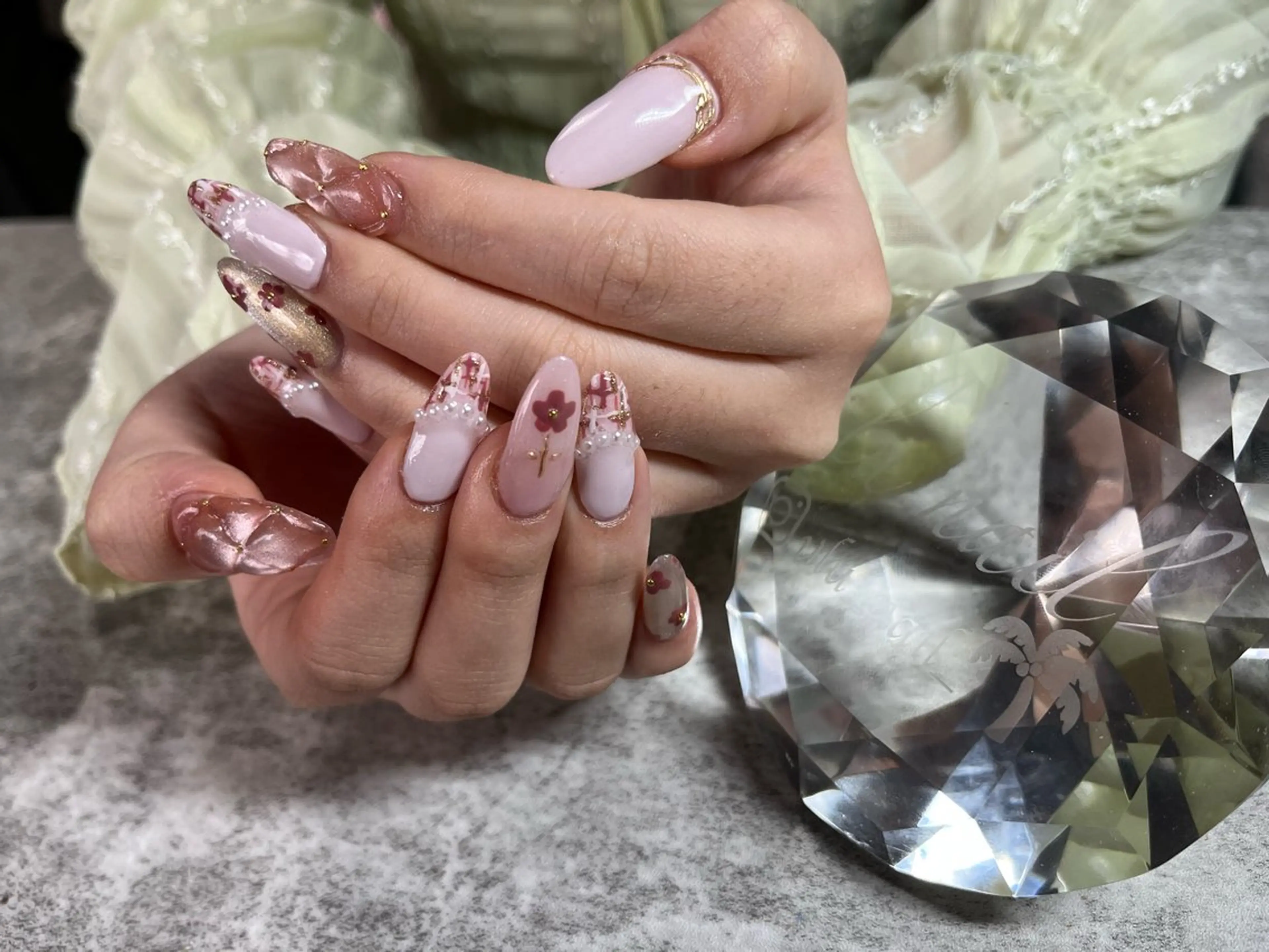 ネイル 持ち込み ネイルチップ 佐野 愛美のエステ・リラクイメージ