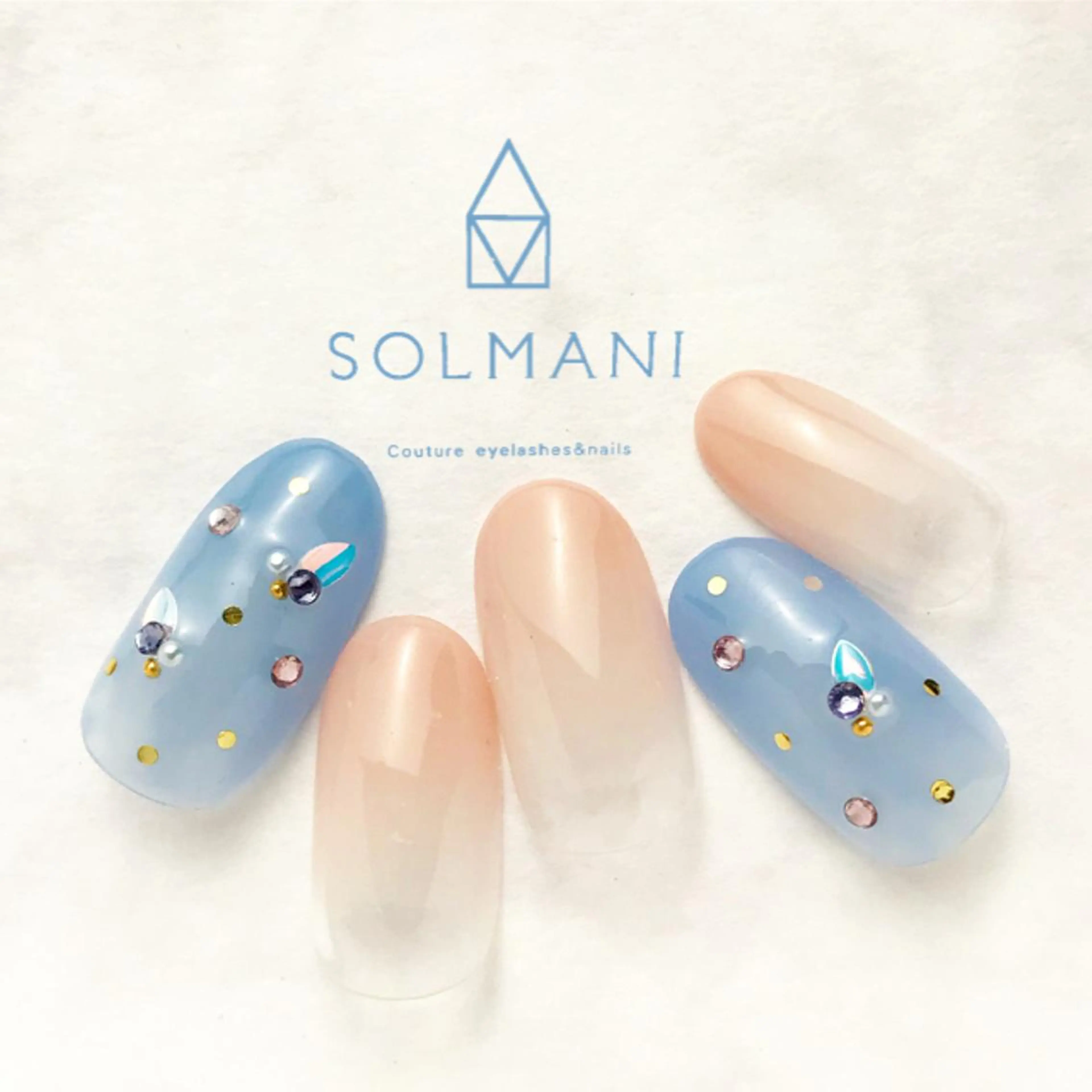 ネイル SOLMANI 予約担当のネイルデザイン