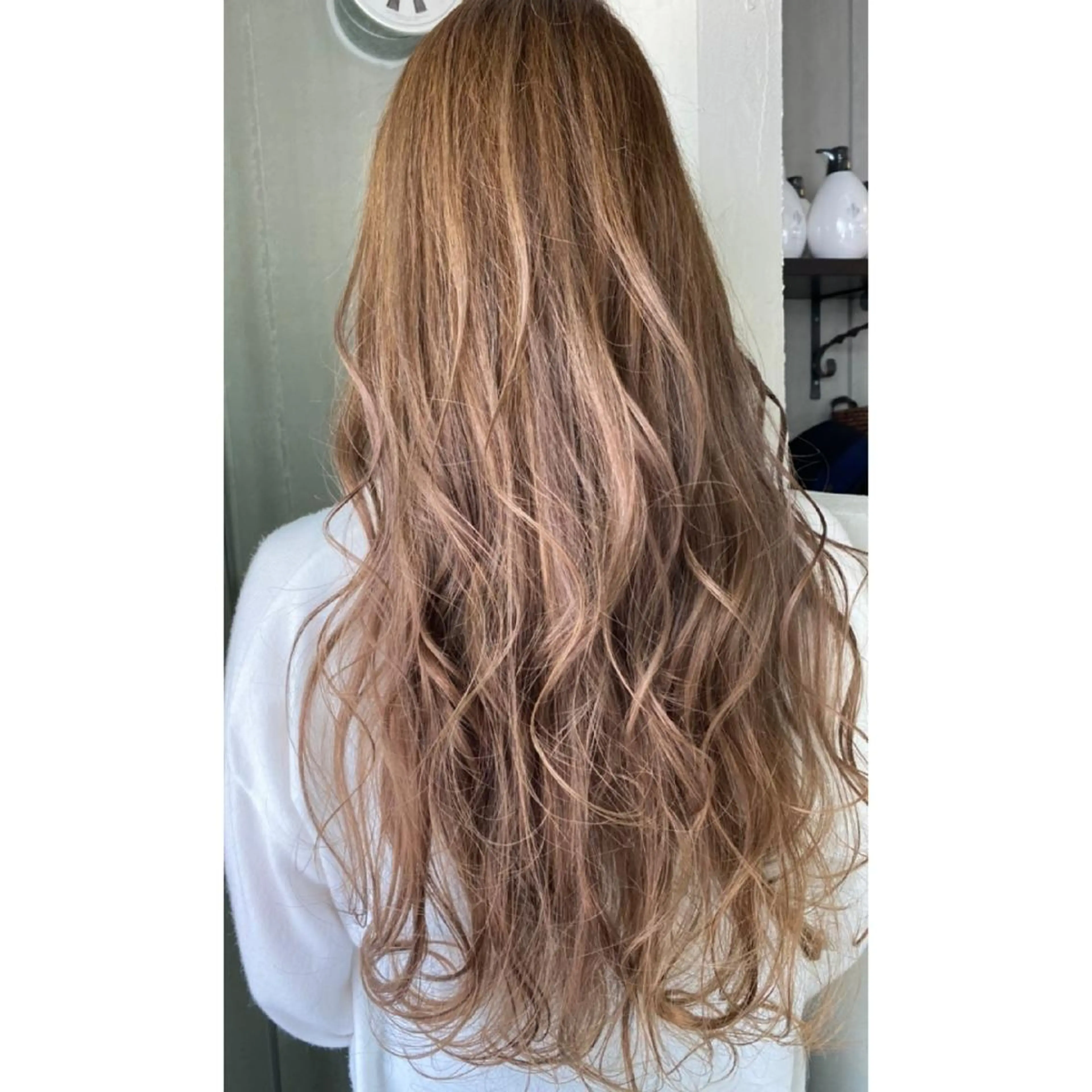 ロング カラー ヘアアレンジ ベージュカラー 髪質改善サロン🍃 AIRI のヘアスタイル