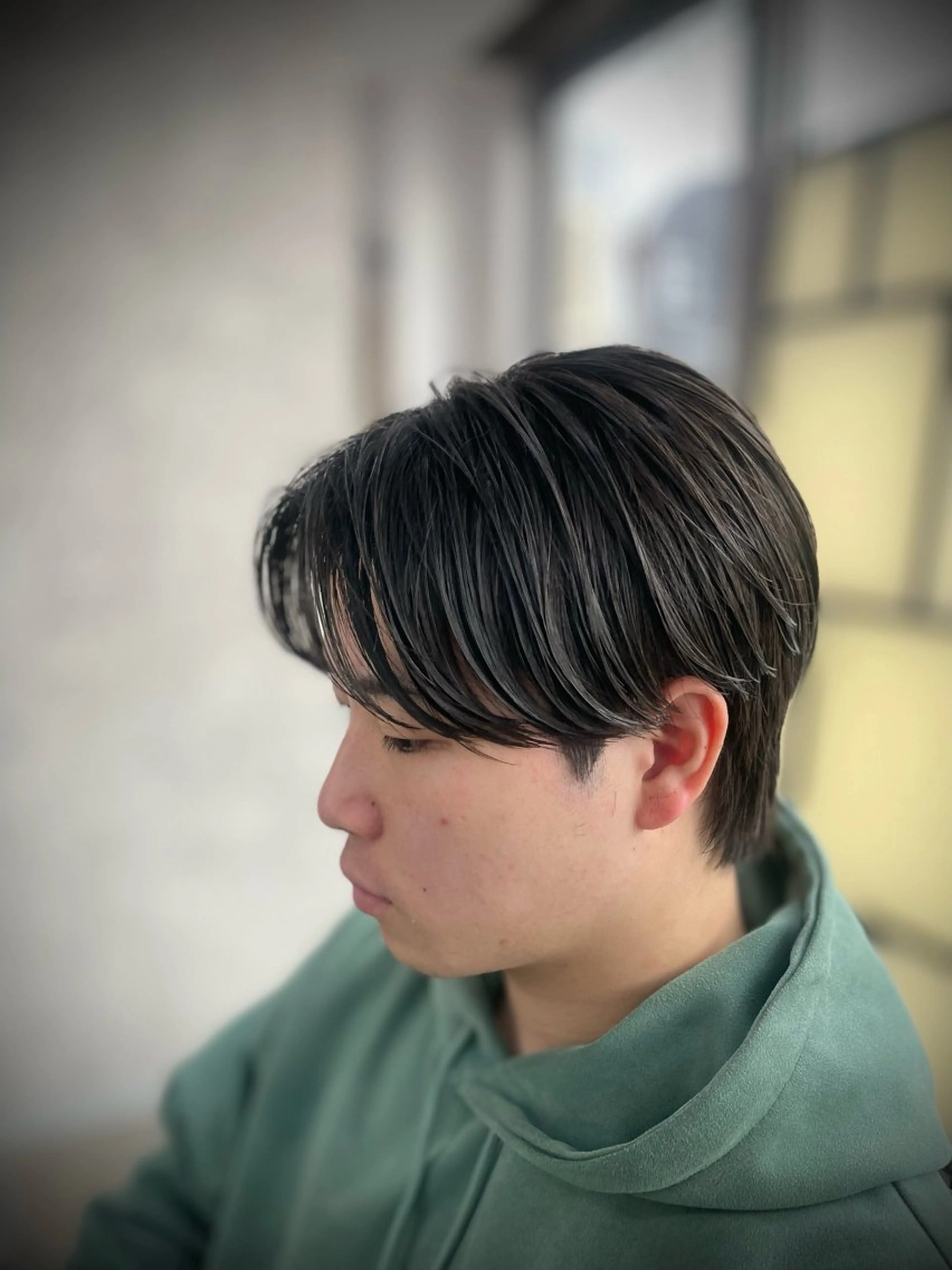 🔥12月限定🔥【癖毛でもできる】メンズ似合わせカット+流れる縮毛矯正の写真