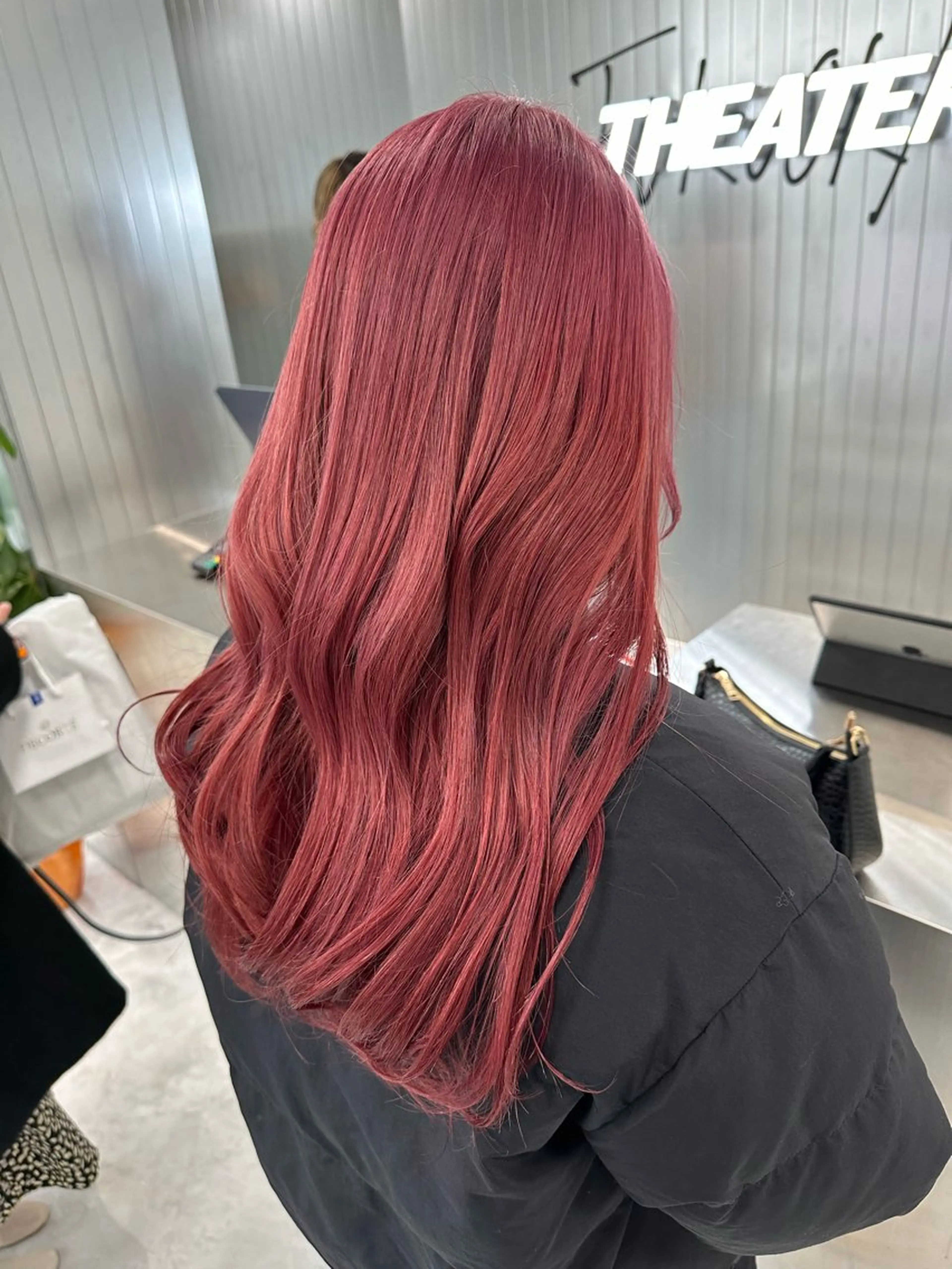 ロング カラー ダブルカラー 韓国レイヤーKYONのヘアスタイル