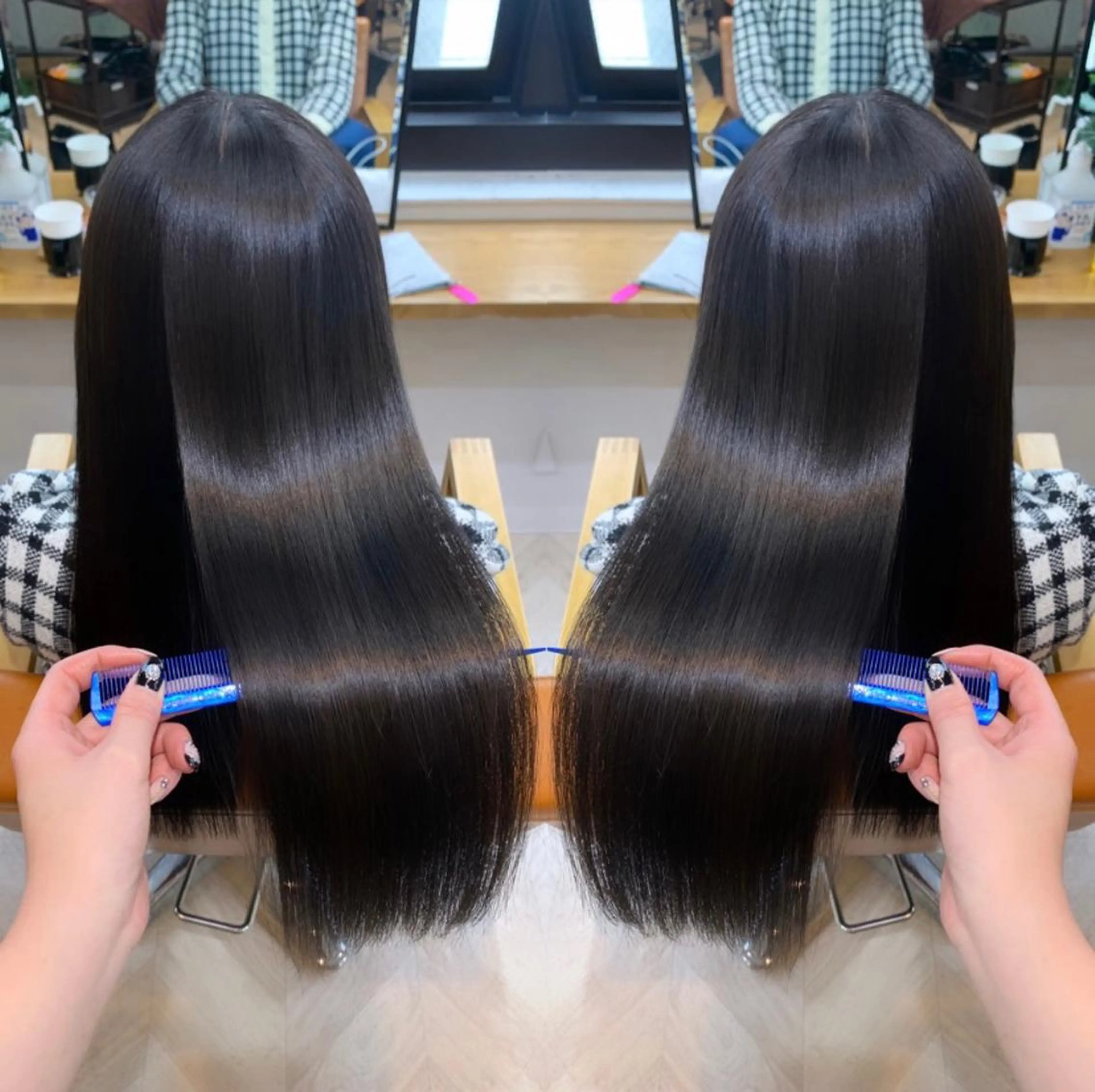 ロング カラー トリートメント she2所属・chieri🍒 【髪質改善認定資格】のヘアスタイル