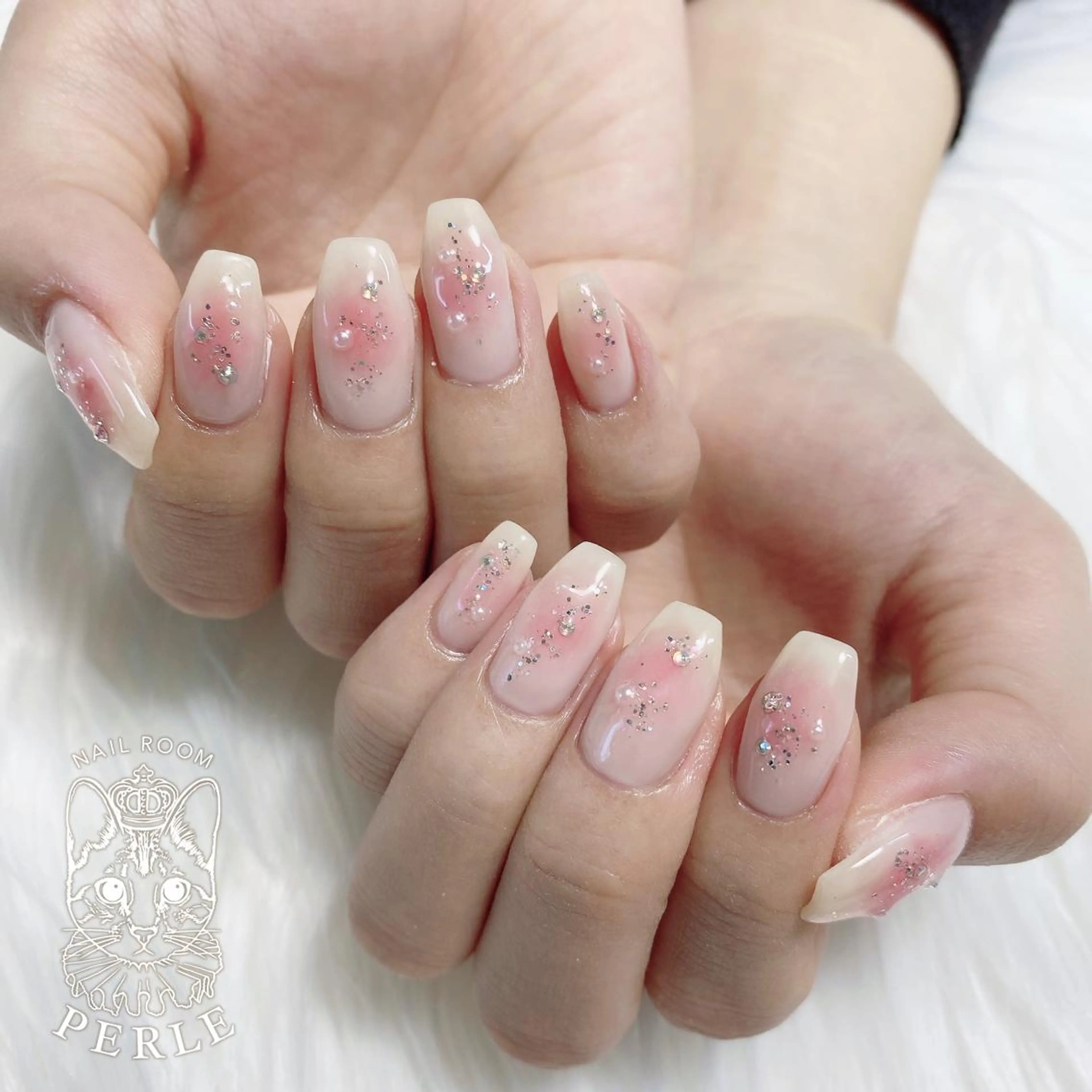 ネイル ハンドネイル nail room Perleのネイルデザイン