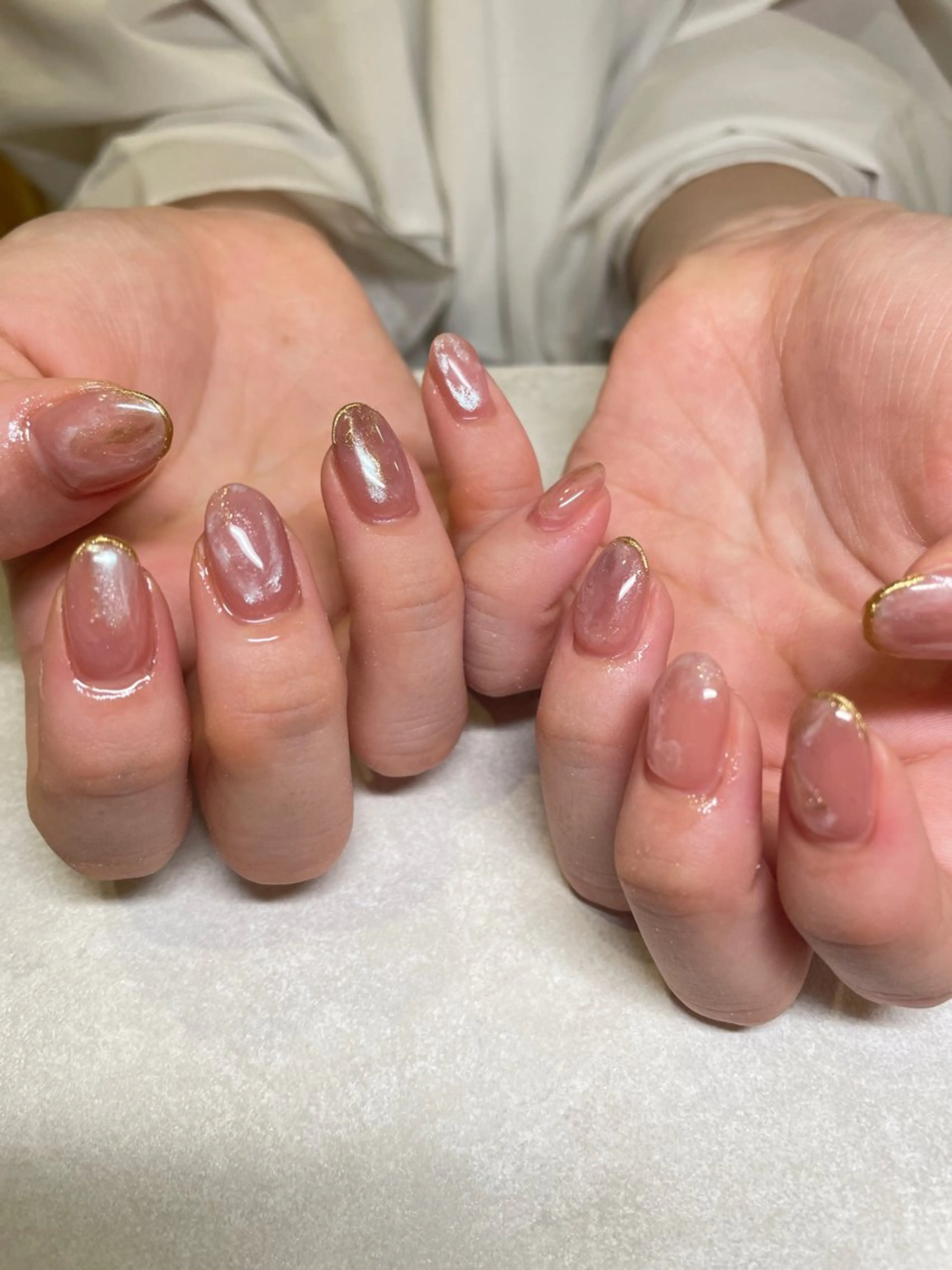 ネイル 楢本 彩耶のネイルデザイン