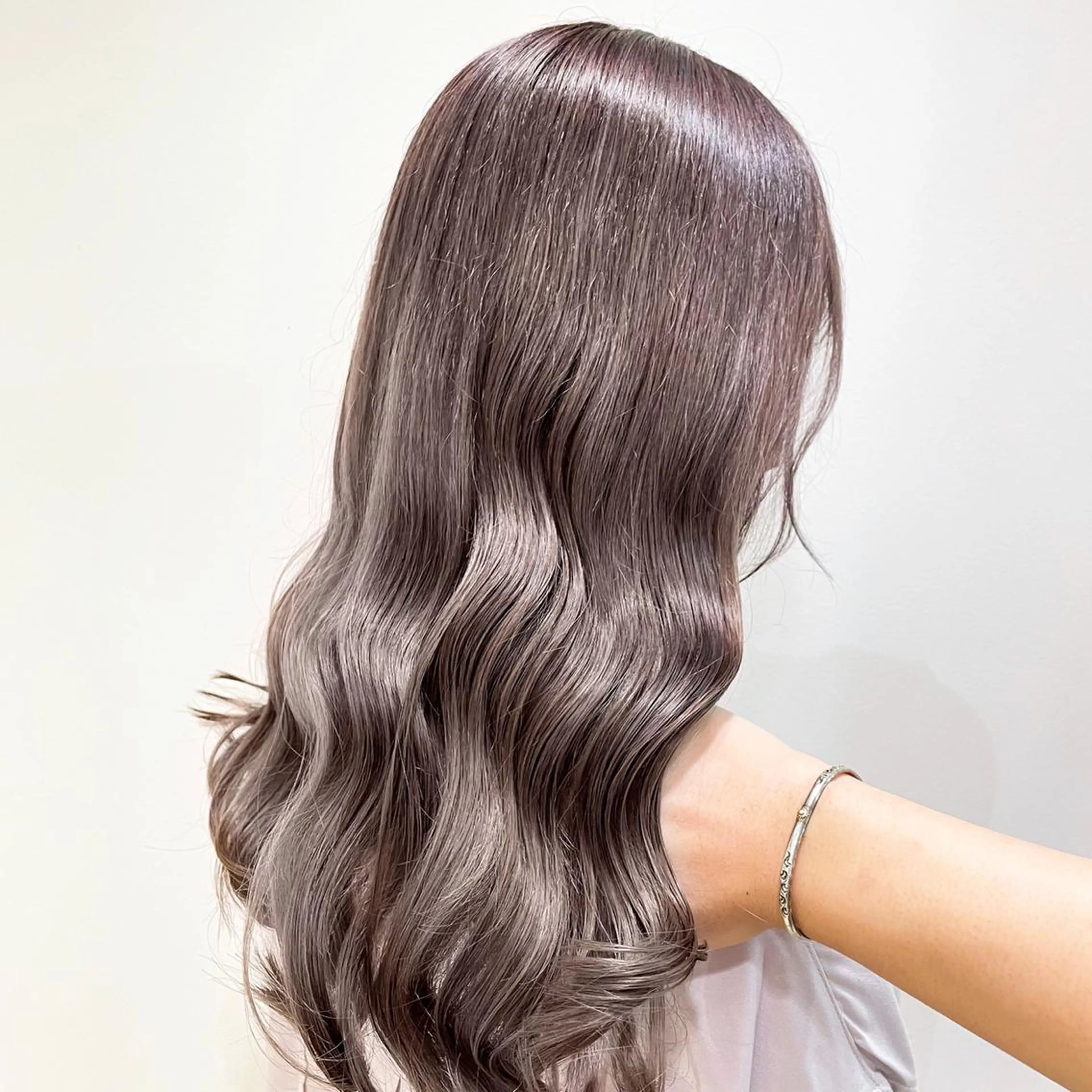 ロング カラー 縮毛矯正/髪質改善 /韓国風　山川春輝のヘアスタイル