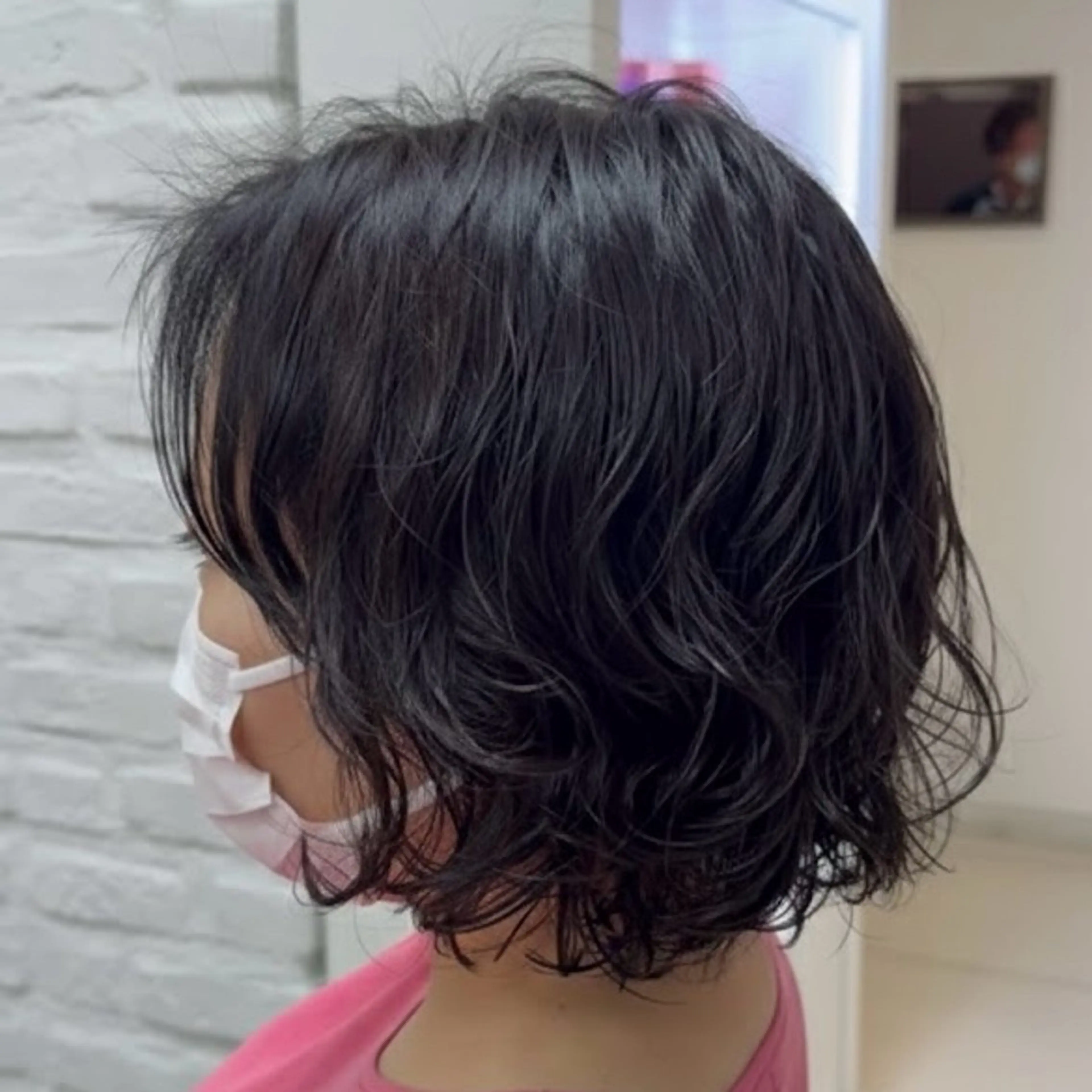 ショート パーマ ボブ 髪質改善 デジタルパーマ 【パーマ特化美容師】 ✂️✨飯田哲也のヘアスタイル