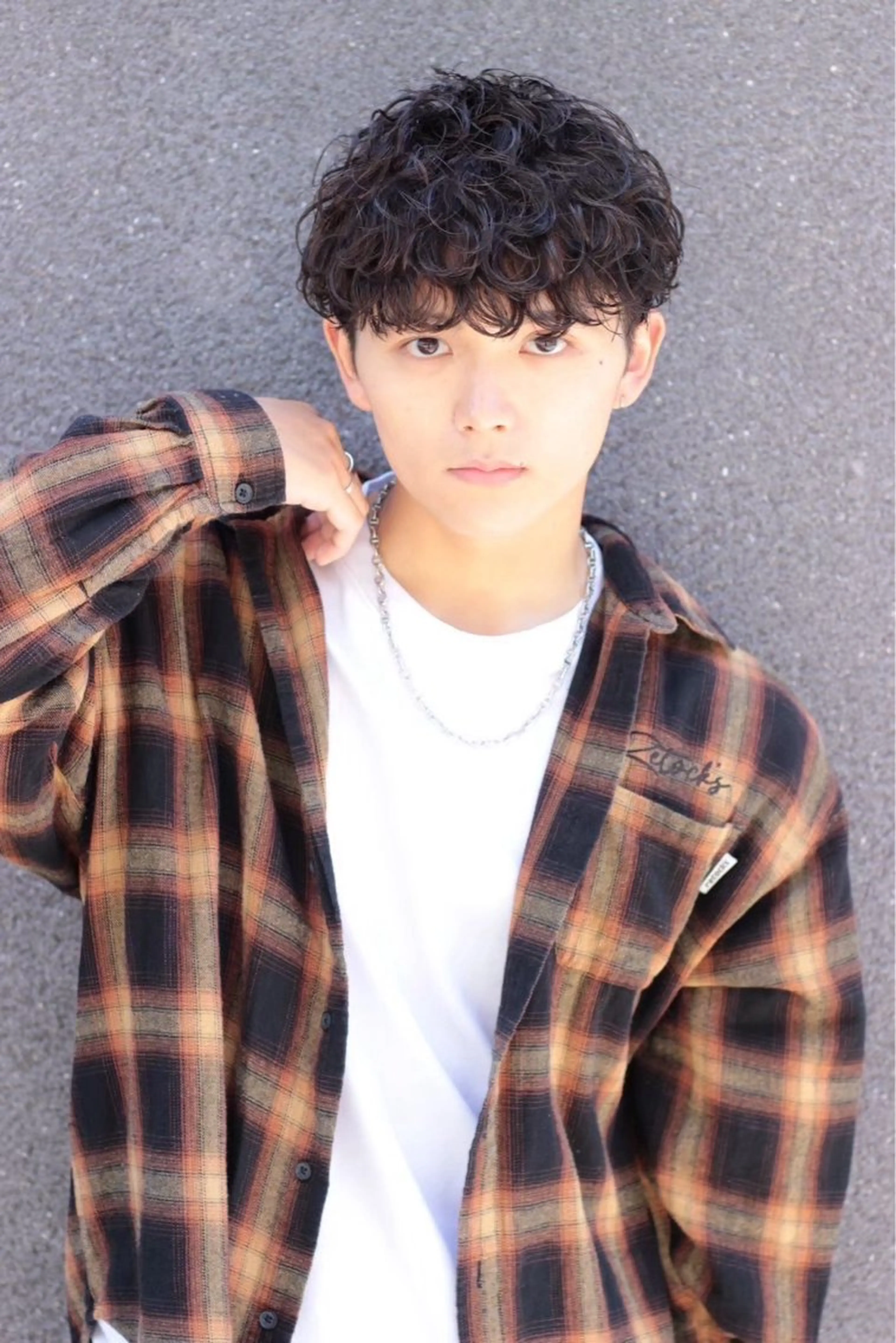 ロング パーマ メンズ 🔥メンズ特化🔥 藍斗のヘアスタイル