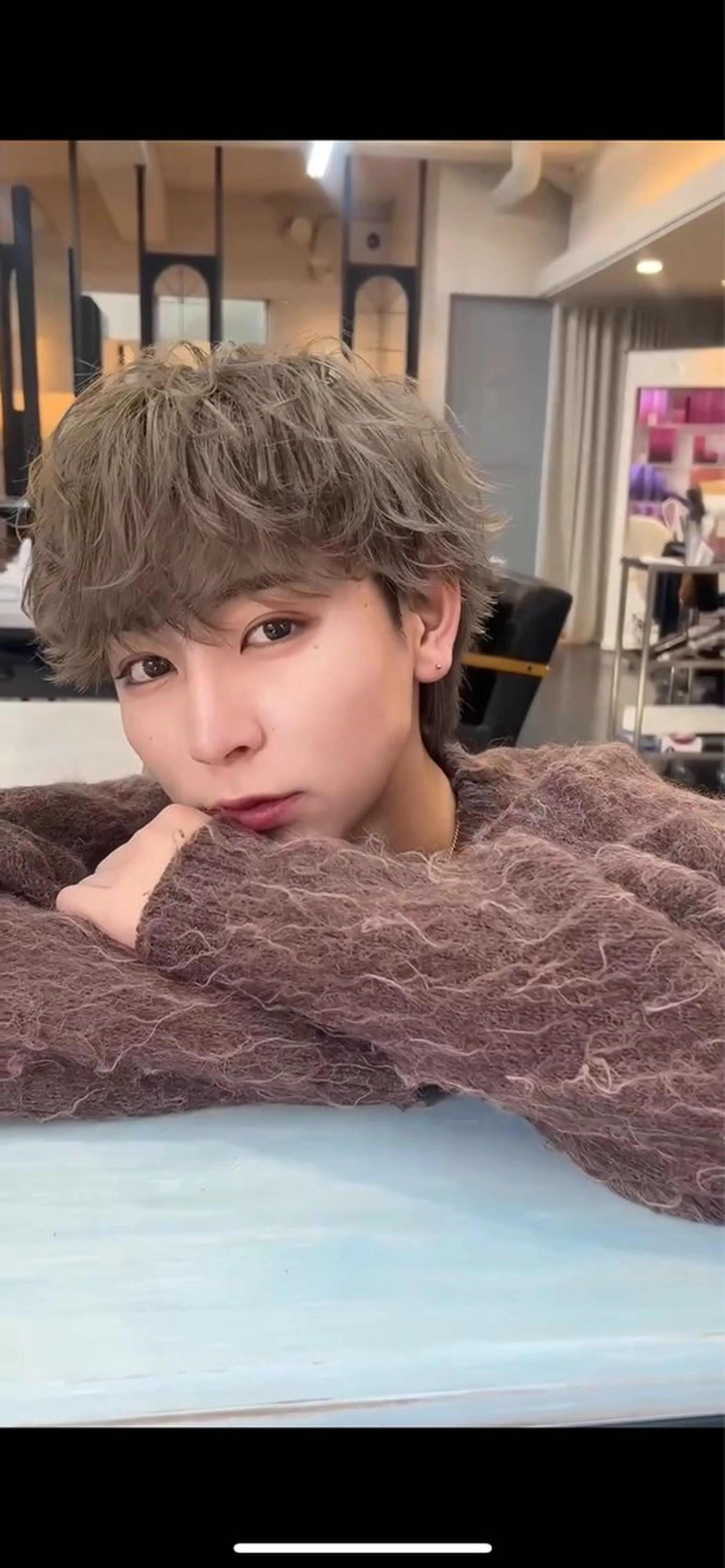 メンズ マッシュ メンズ特化/パーマ 縮毛矯正/AYAのヘアスタイル