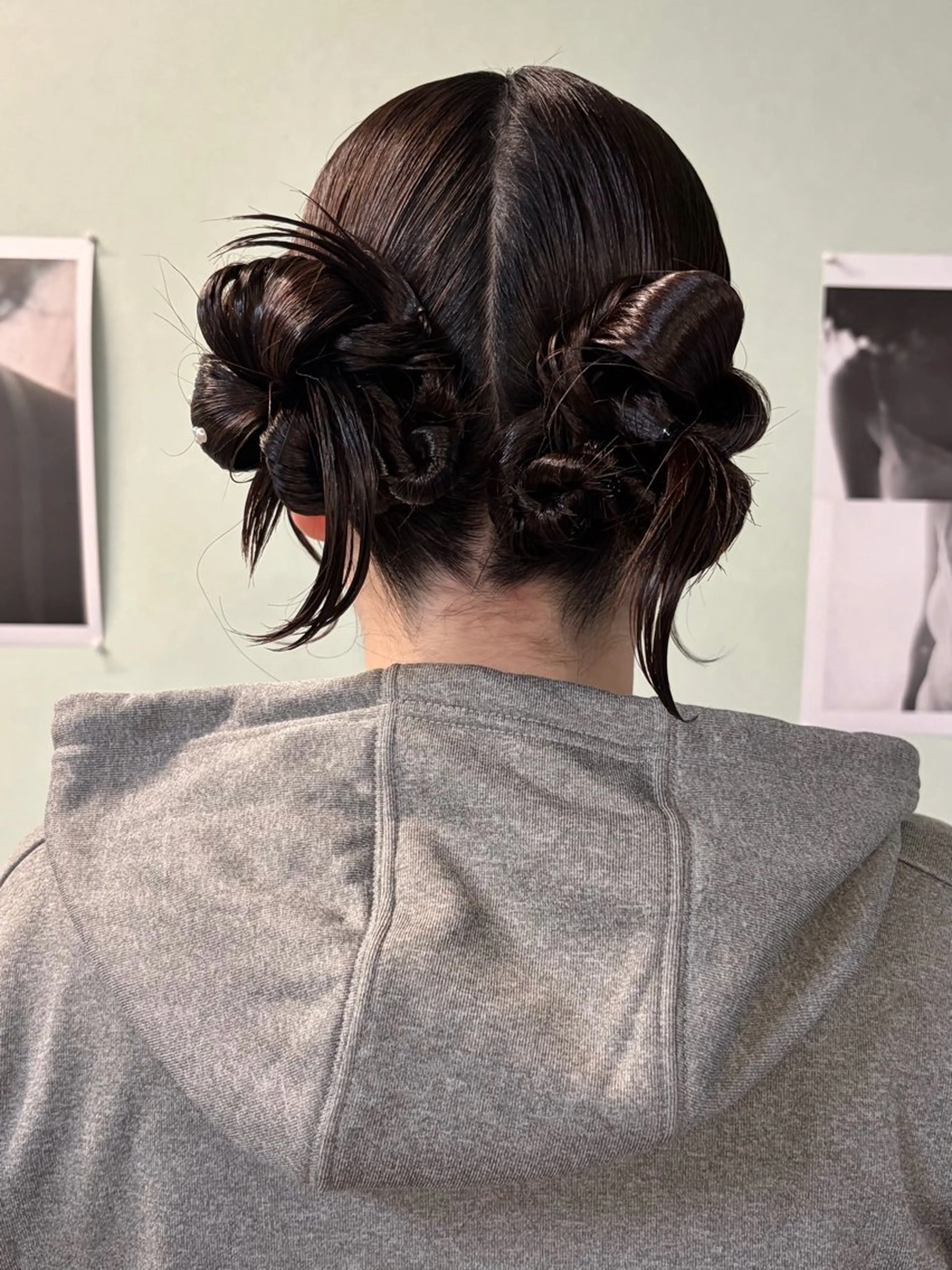 セミロング ヘアアレンジ MIKU 倉敷／デザインカットのヘアスタイル