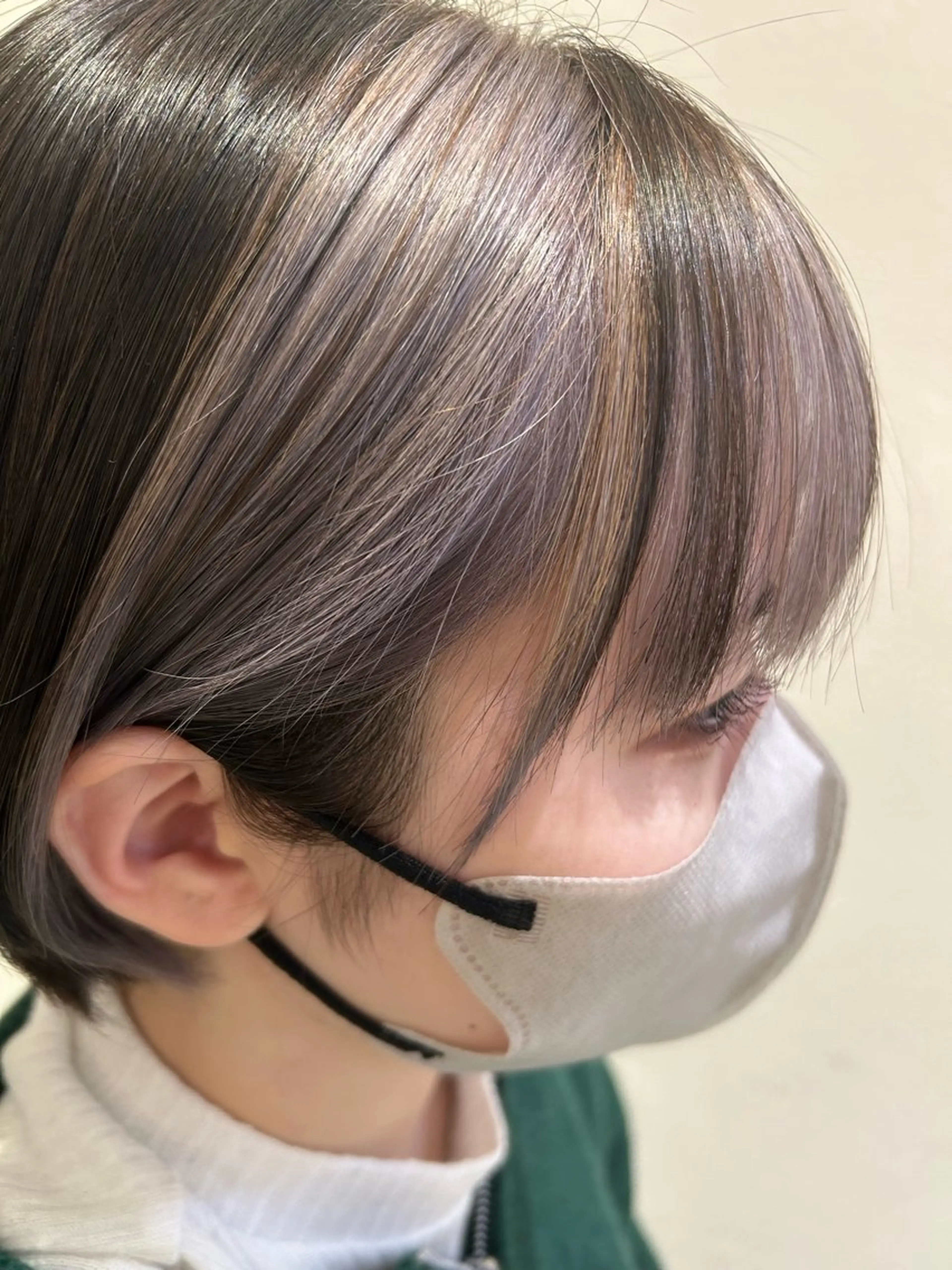 ショート ボブ ショートヘア カット ヘアカラー 蓑屋 香心のヘアスタイル