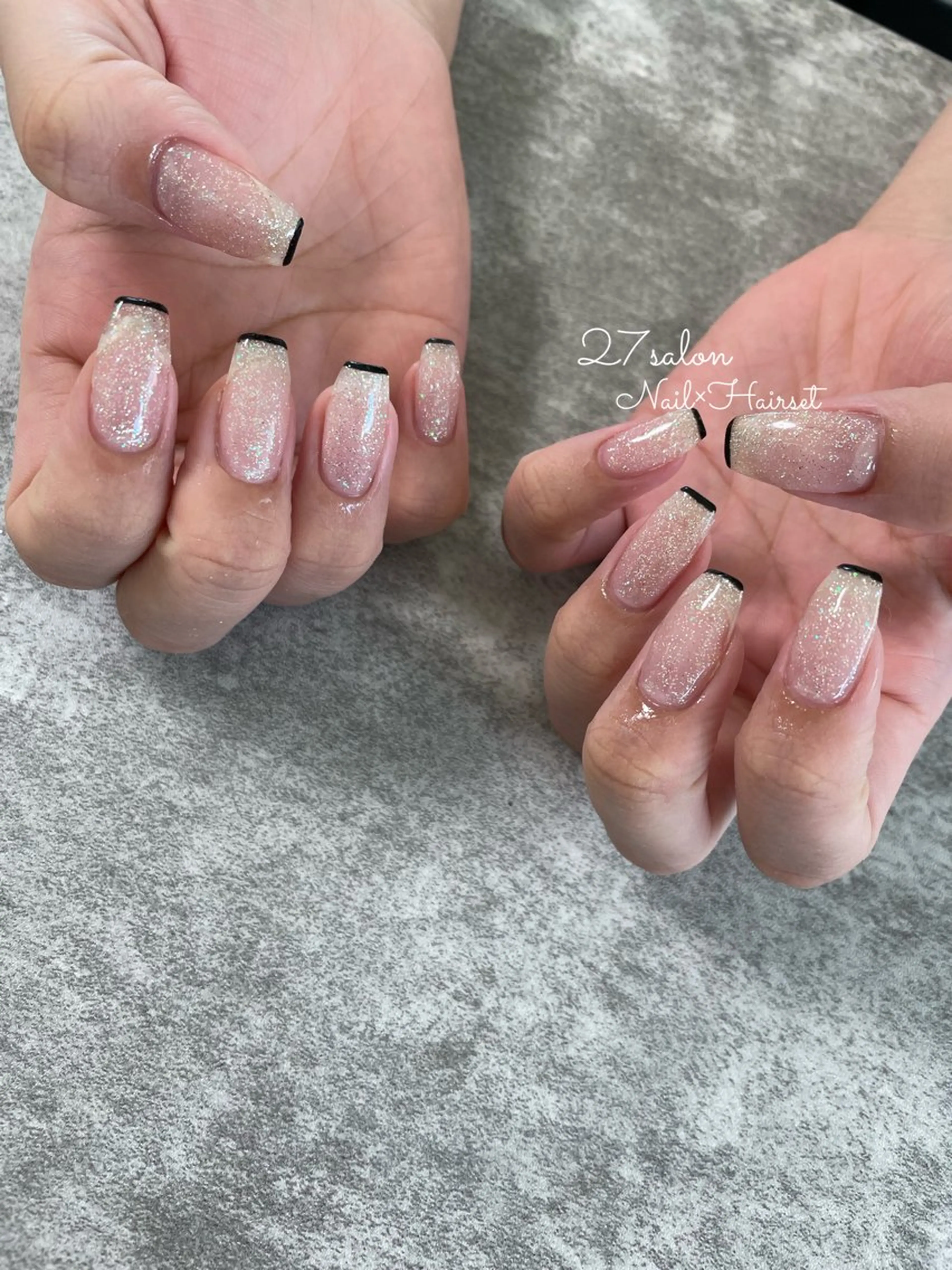 ネイル フレンチネイル 27salon yuinaのネイルデザイン