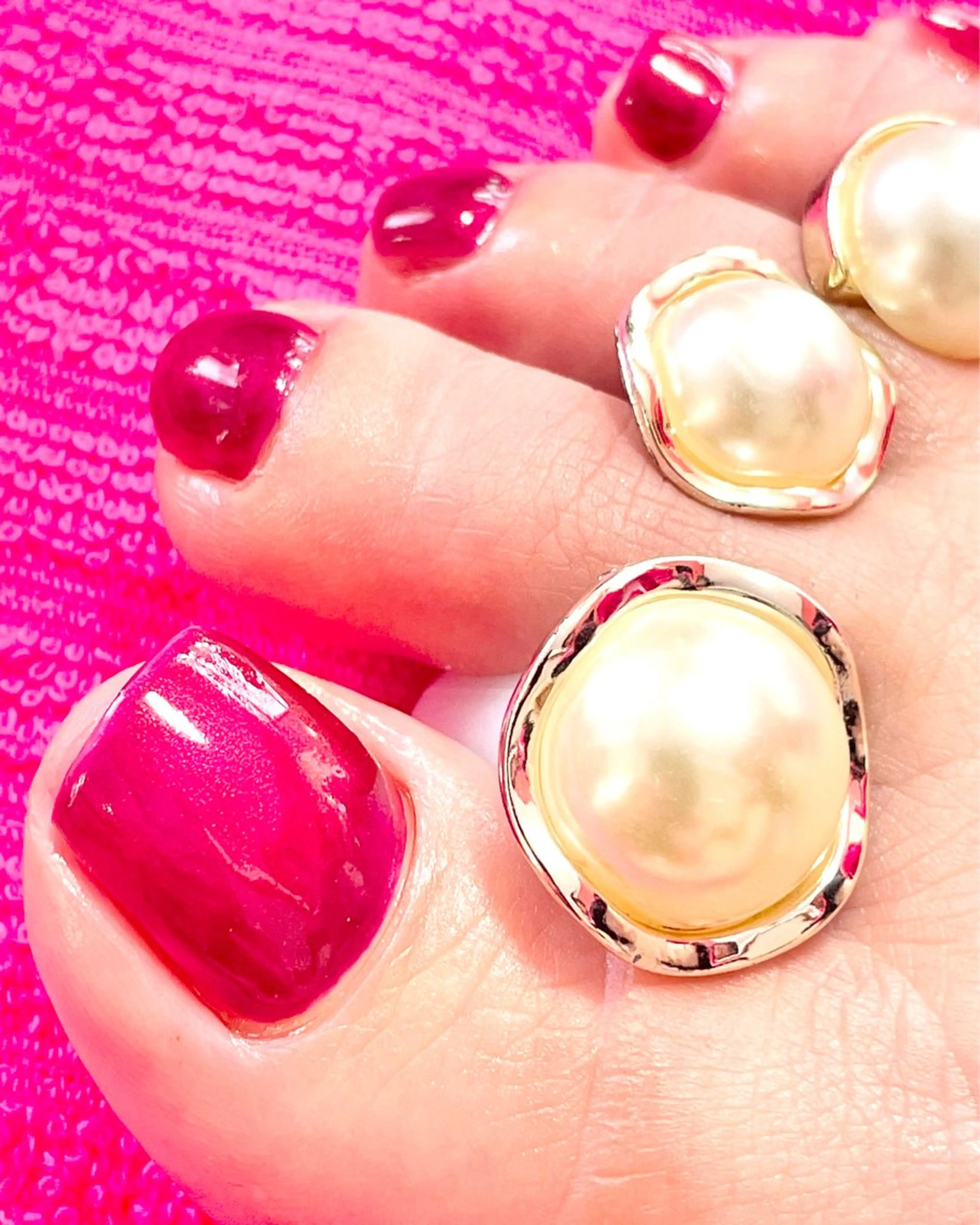 ネイル フットネイル かかと角質ケア opal所属・樫村 美波のネイルデザイン