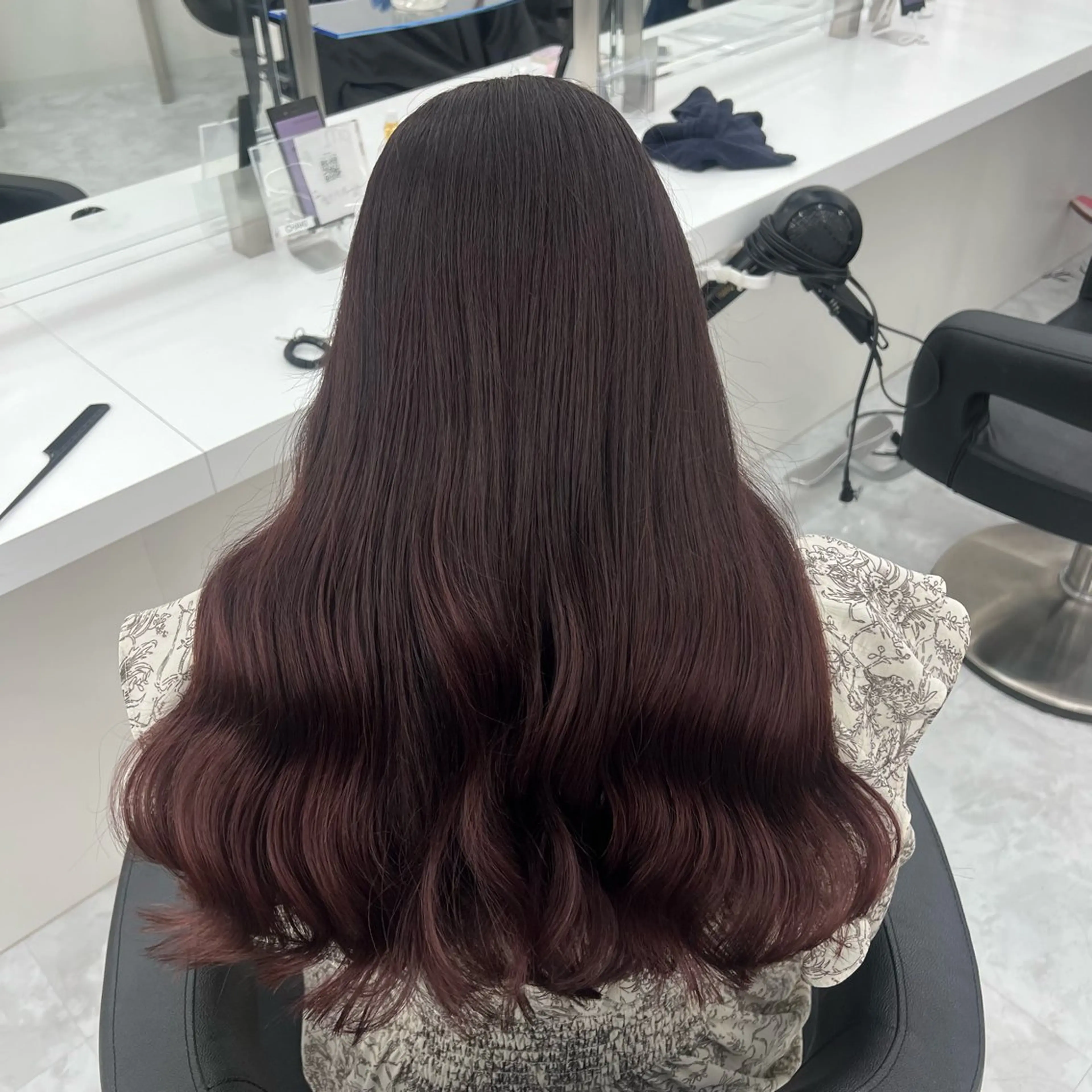 ロング カラー ECREA所属・スエヤス ミサキのマツエク・マツパデザイン