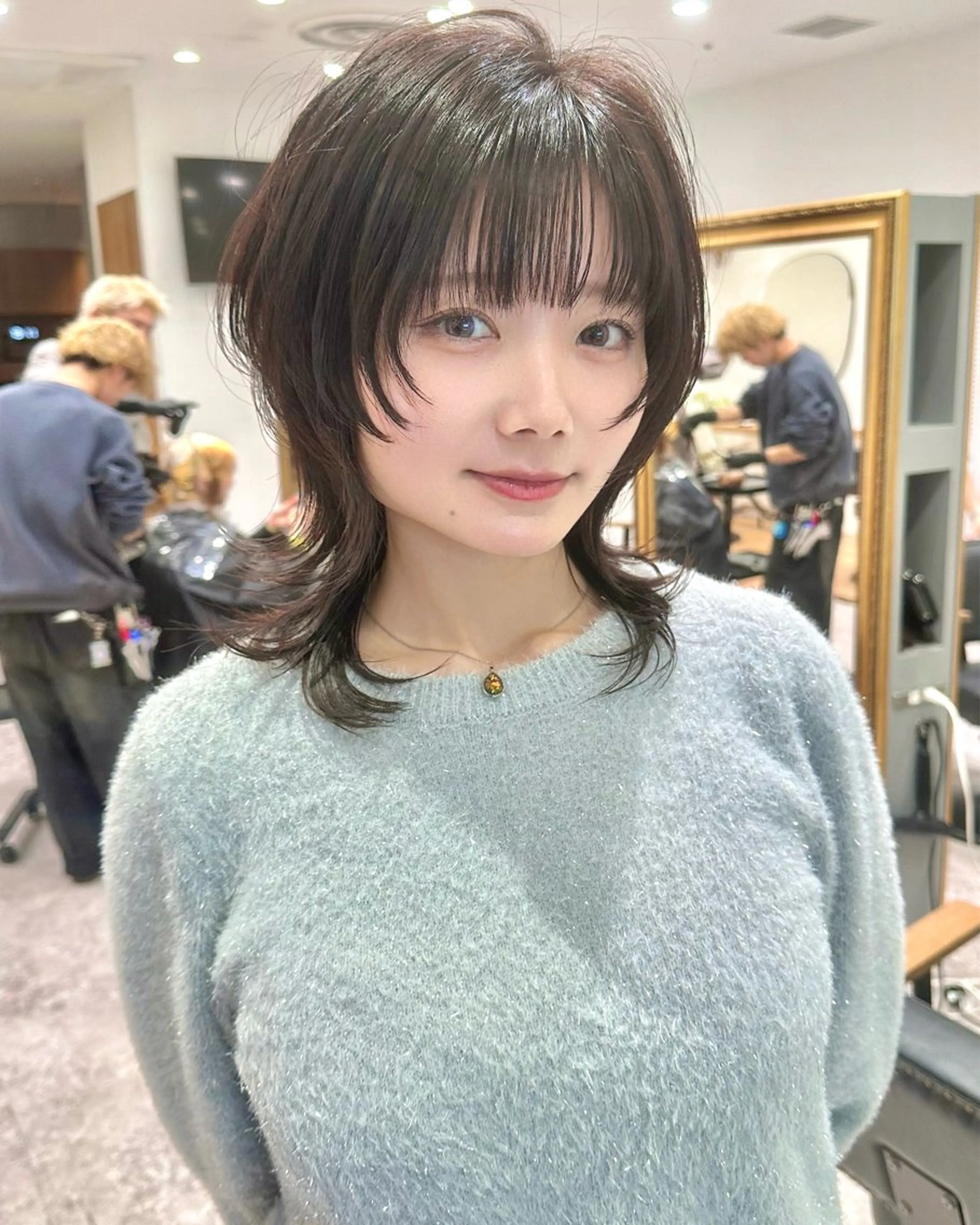 💐似合わせ小顔カット＋イルミナ、アディクシー、トレンドカラー＋プチトリートメント💐の写真