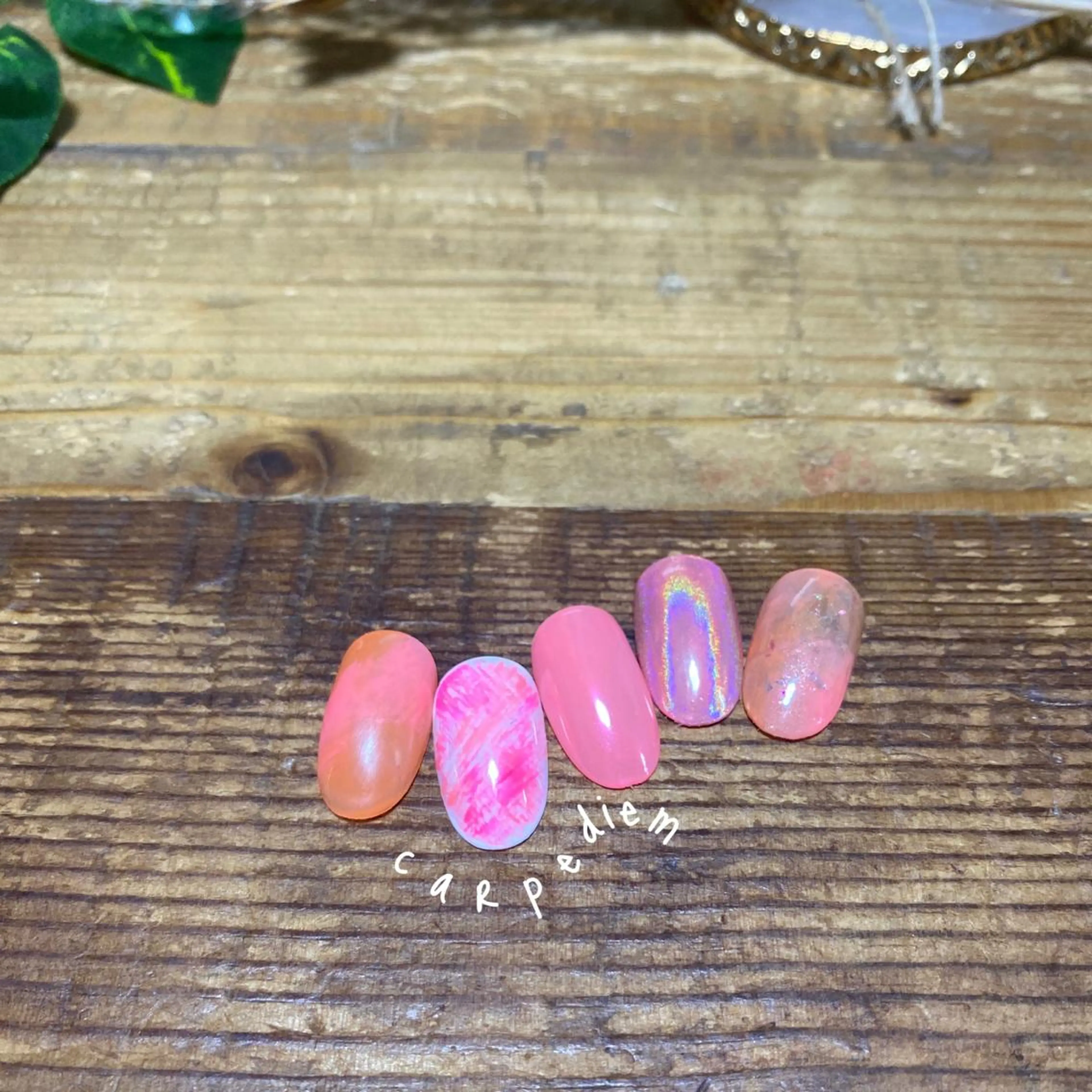 ミディアム 城東区ネイルサロン carpediemのネイルデザイン