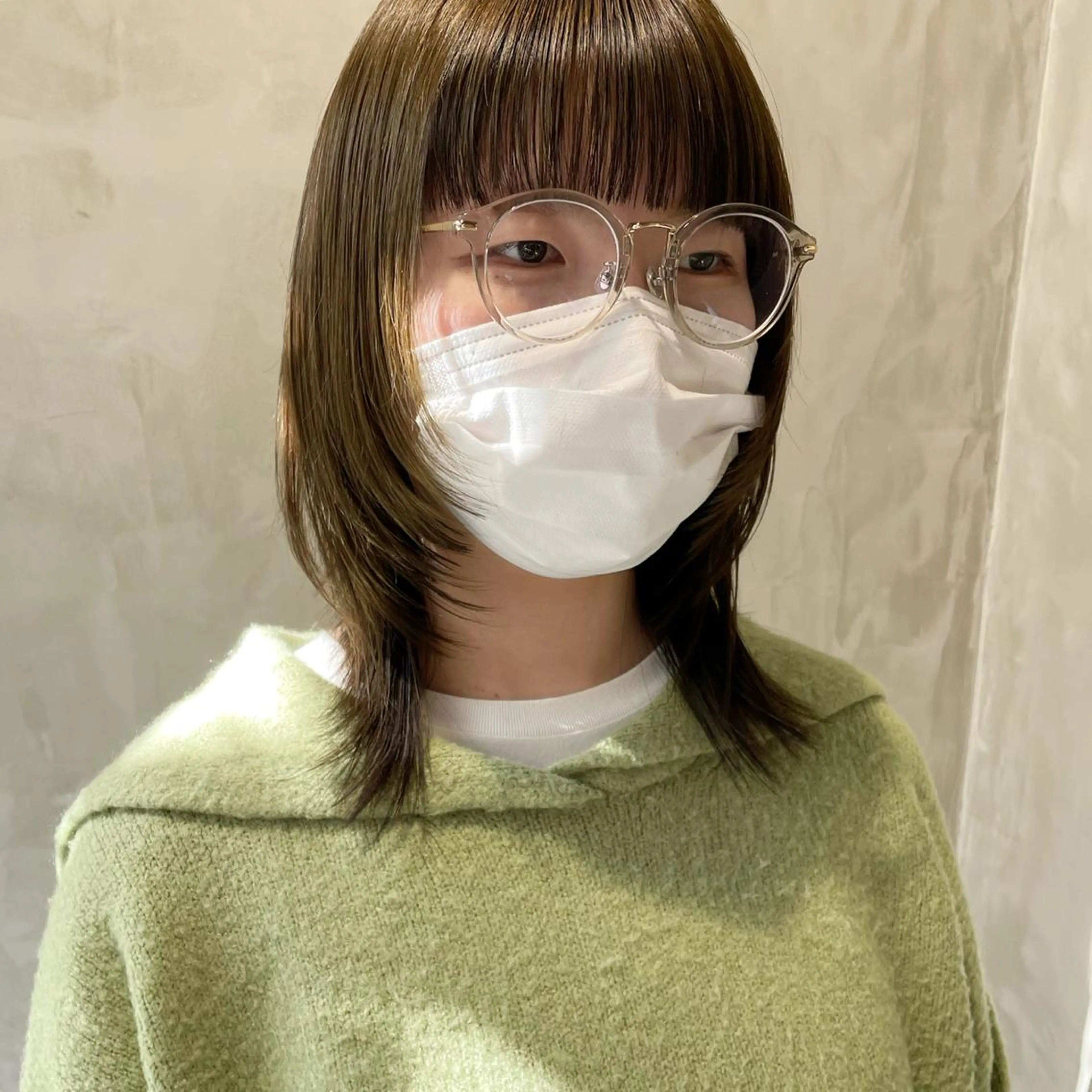 ミディアム ヤマモト マイのヘアスタイル