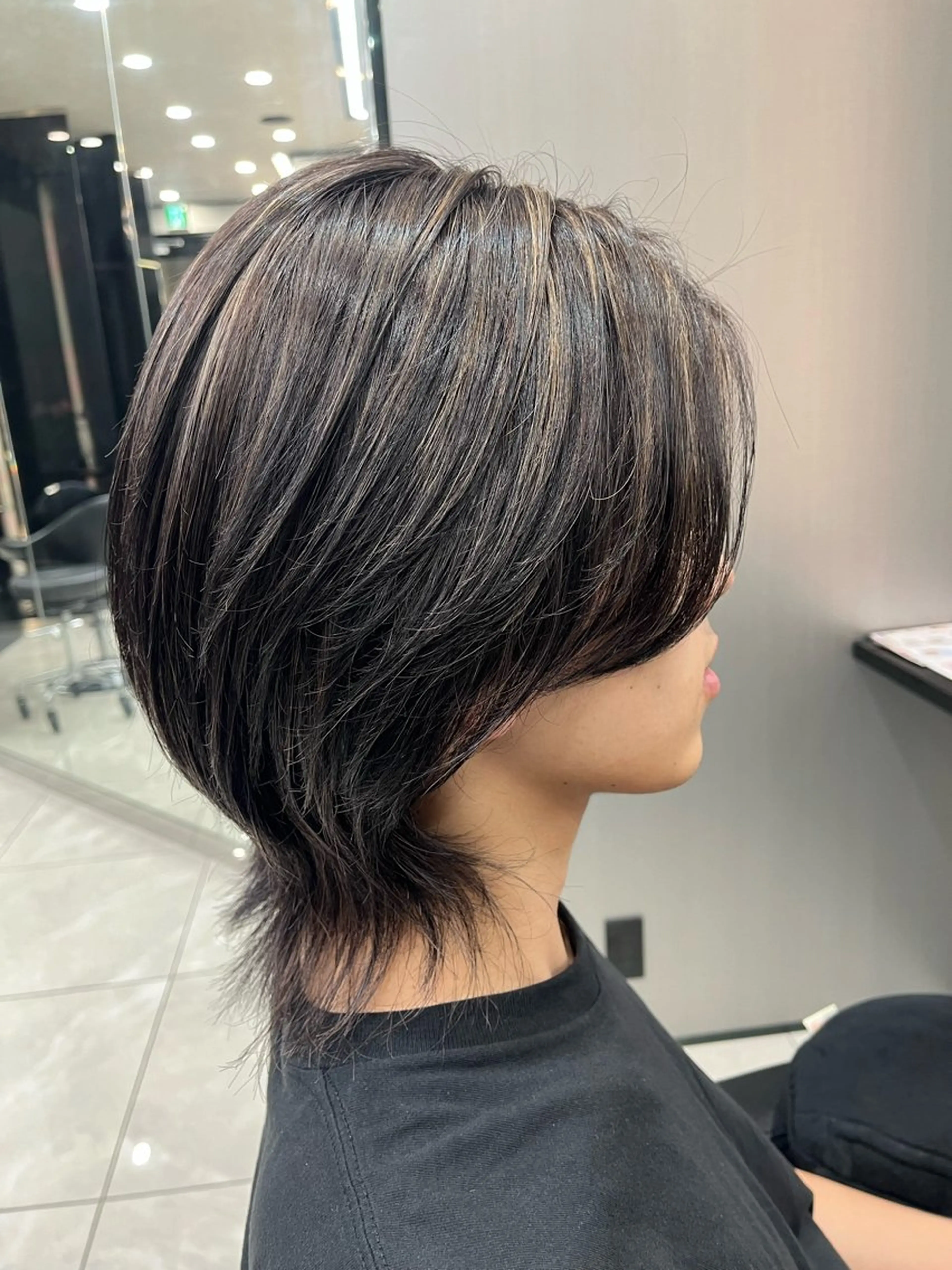 ショート カラー メンズ メンズハイライト ハイライトカラー ハイライト ioeわかめようじ/ 縮毛矯正/髪質改善のヘアスタイル