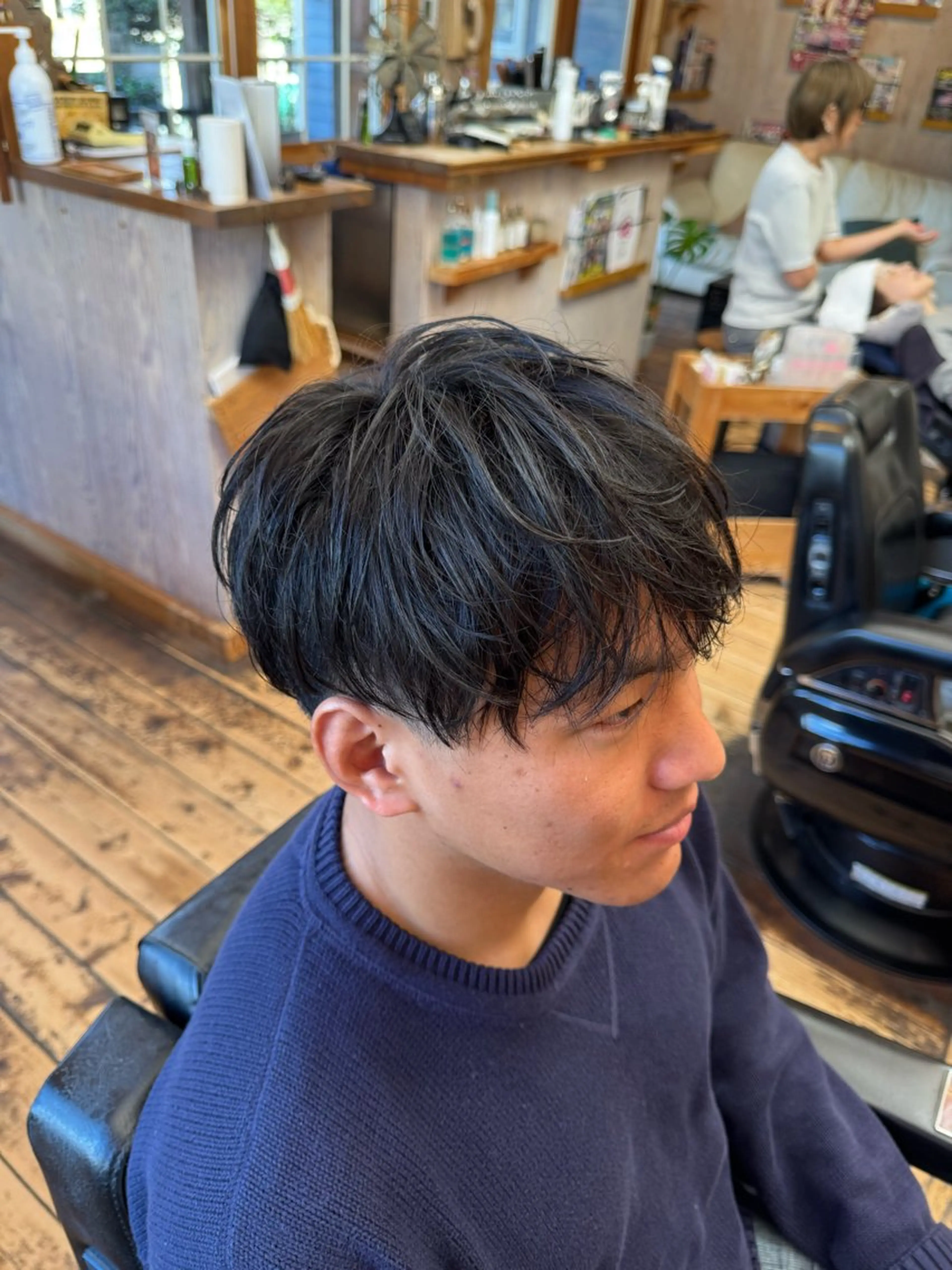 ショート メンズ カット ヘアセット MY FIRST大山 一輔のヘアスタイル