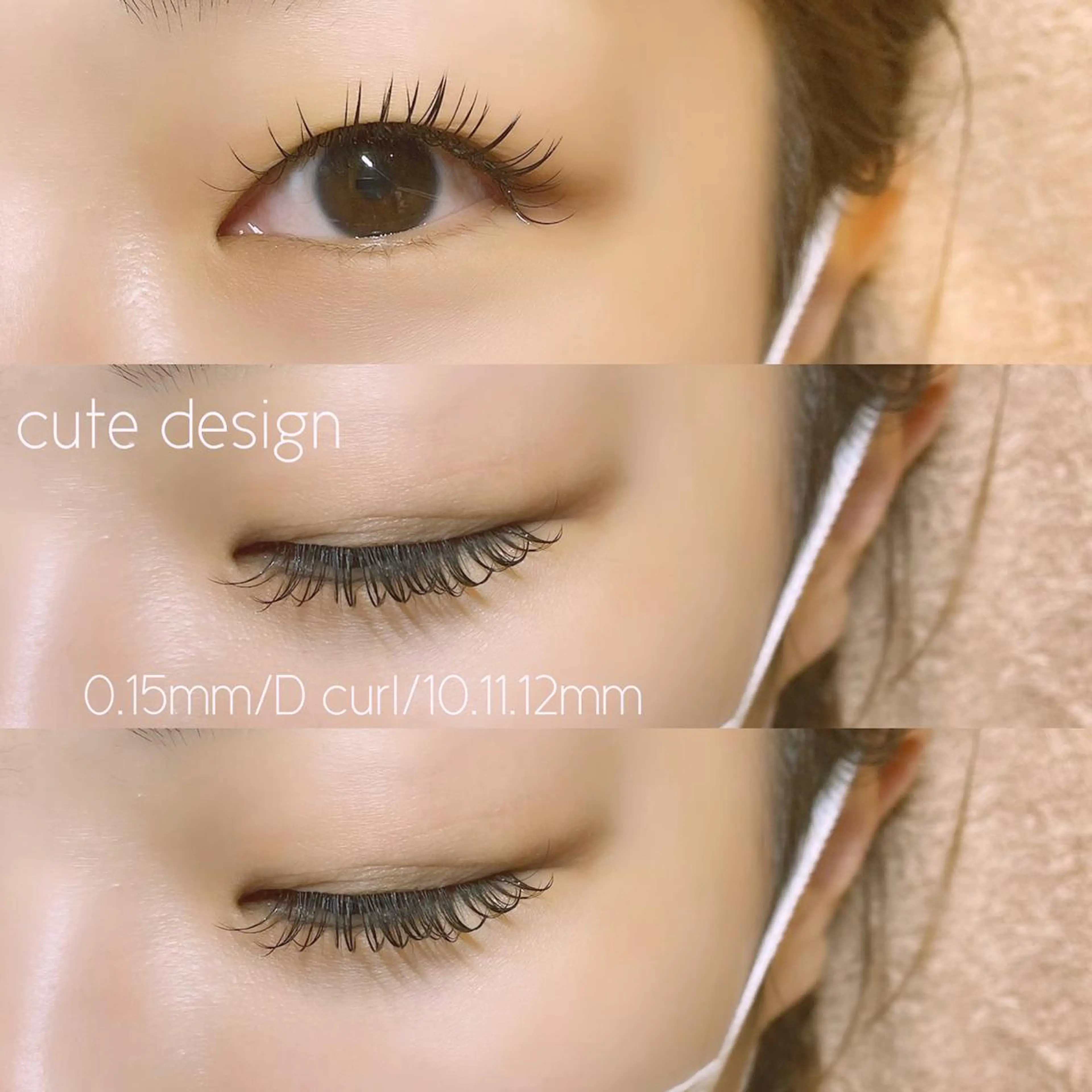 マツエク・マツパ Nifty eyelash所属・Nifty Kahoのマツエク・マツパデザイン